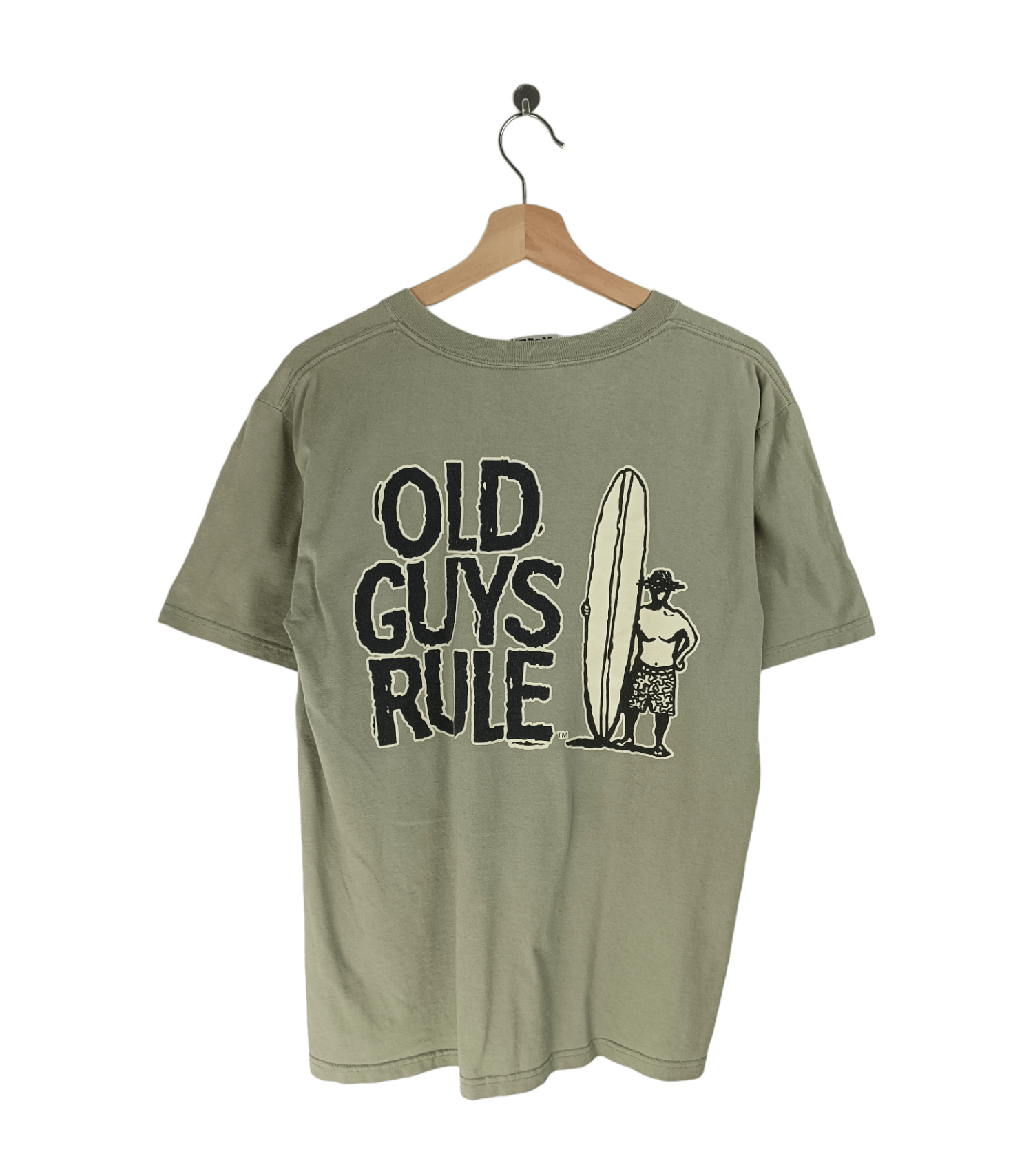 Vintage VINTAGE Y2K OLD GUYS RULE HUMOR ADULTS FUNNY TEE Size US M / EU 48-50 / 2 - 1 Thumbnail