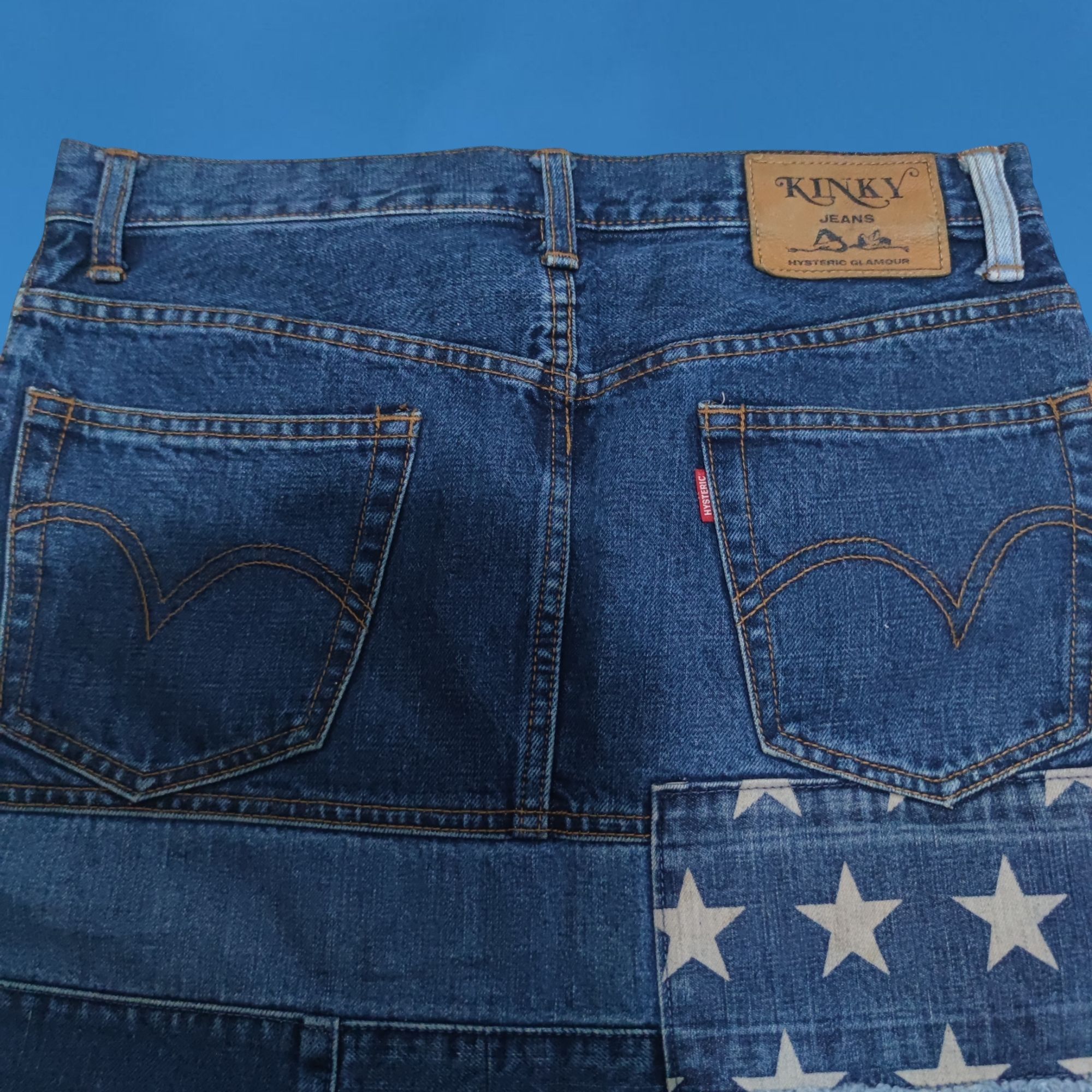 2000s Hysteric Glamour Patchwork Skirt