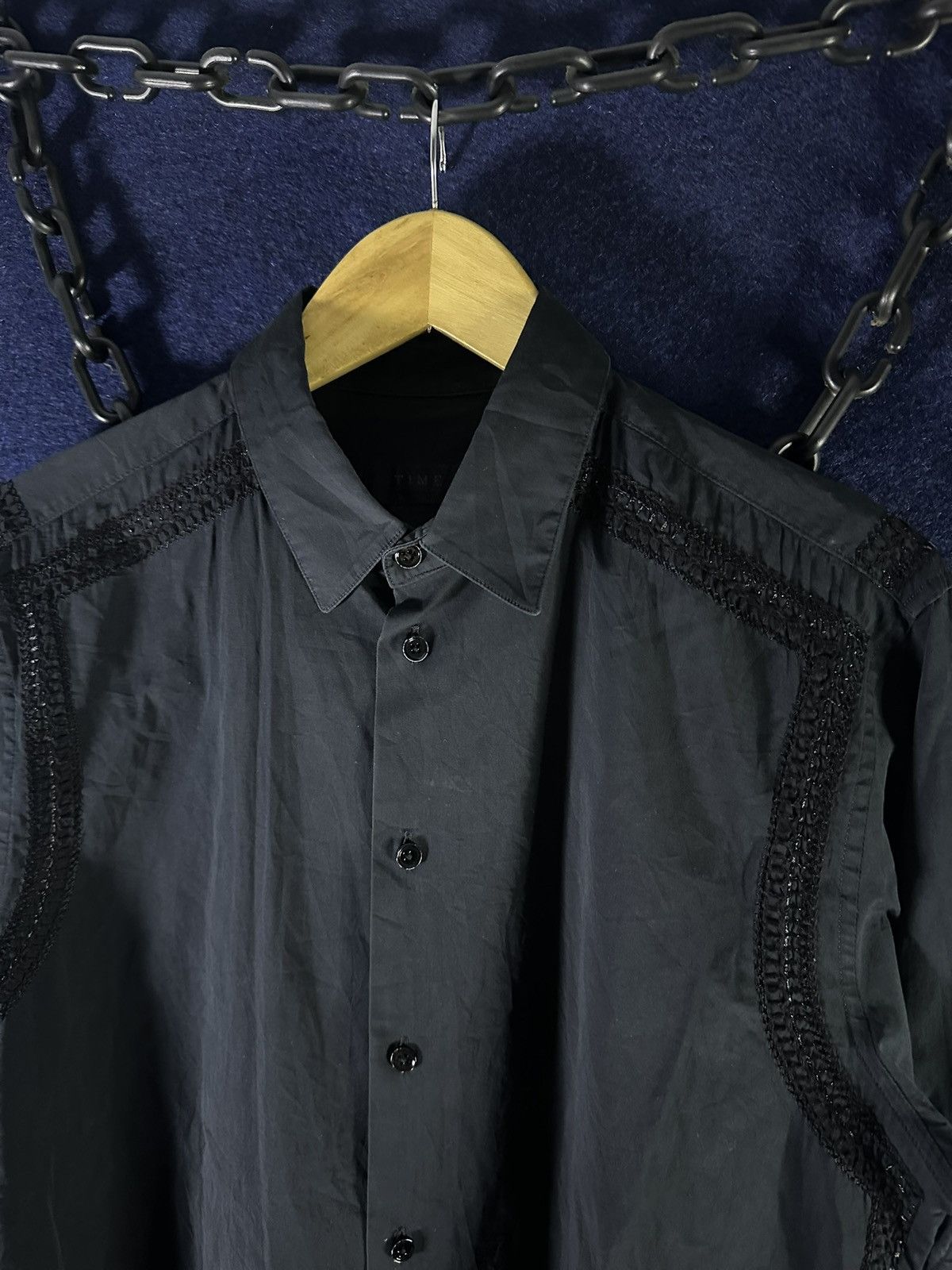 Japanese Brand Japanese Unique Shirt Pattern Maison Margiela Style Size US L / EU 52-54 / 3 - 7 Thumbnail