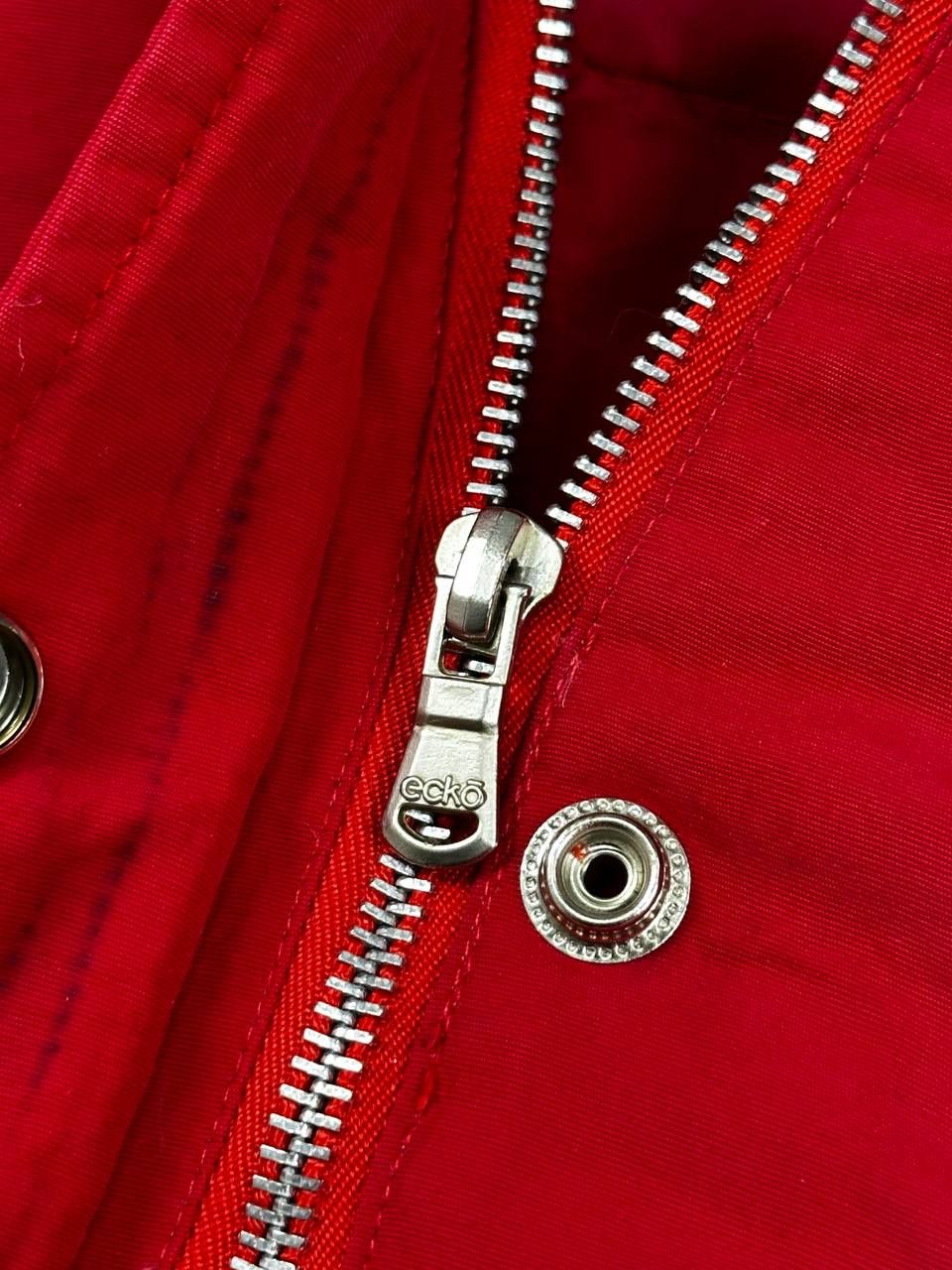 Ecko Unltd. × Southpole Crazy Thick Ecko Unltd Red Fur Y2K Rap SK8 Bomber Jacket Size US XL / EU 56 / 4 - 11 Thumbnail