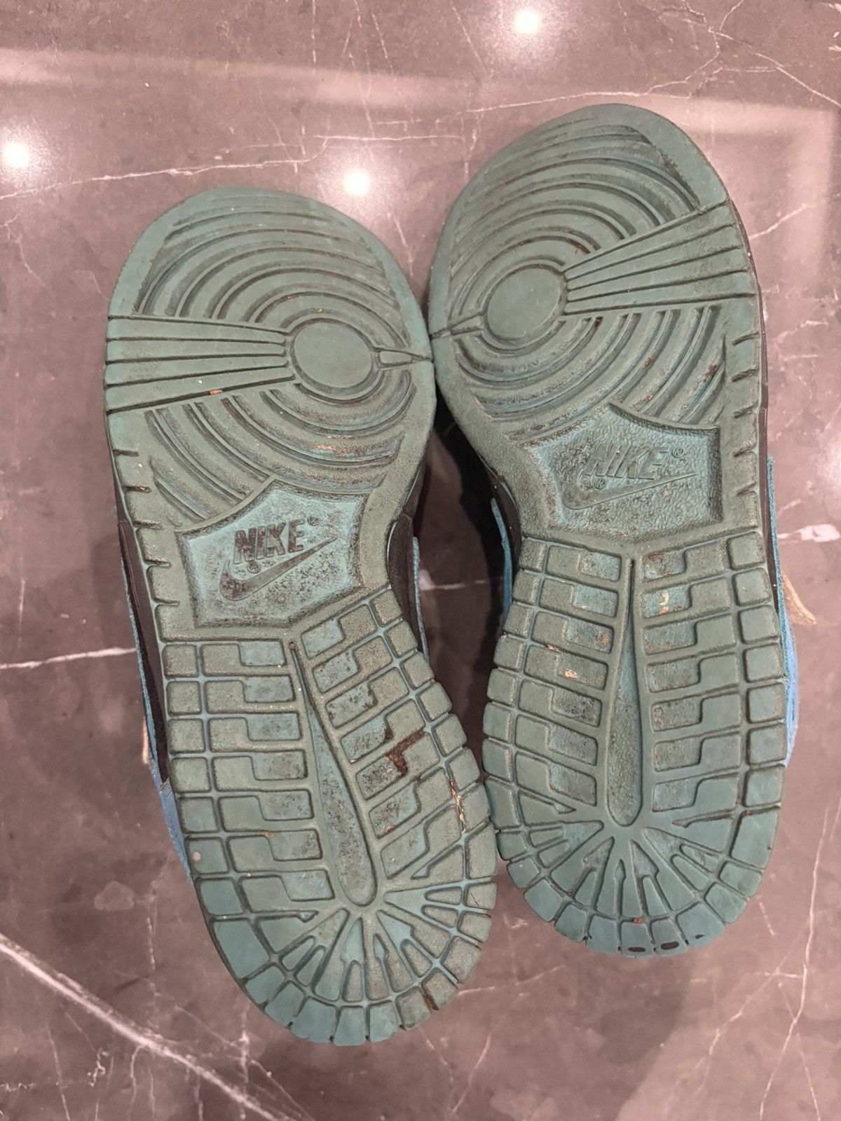 Nike Size 8- Nike Dunk Pro SB Mid 314383-041 RARE Aqua Fuel Blue Size US 8 / EU 41 - 6 Thumbnail
