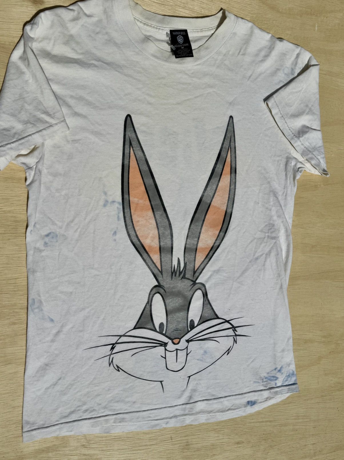 Disney × Vintage × Warner Bros 1997 Bugs Bunny Warner Bros Looney Tunes AOP Vintage T-Shirt Size US M / EU 48-50 / 2 - 3 Thumbnail