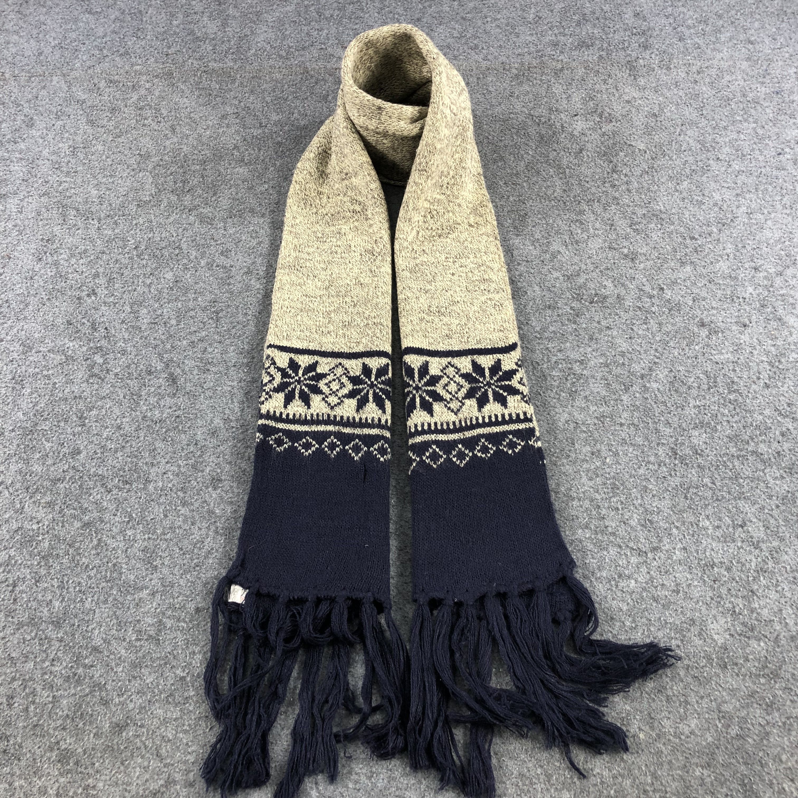 Vintage Outdoor Wool Scarf Muffler V725 Size ONE SIZE - 1 Thumbnail
