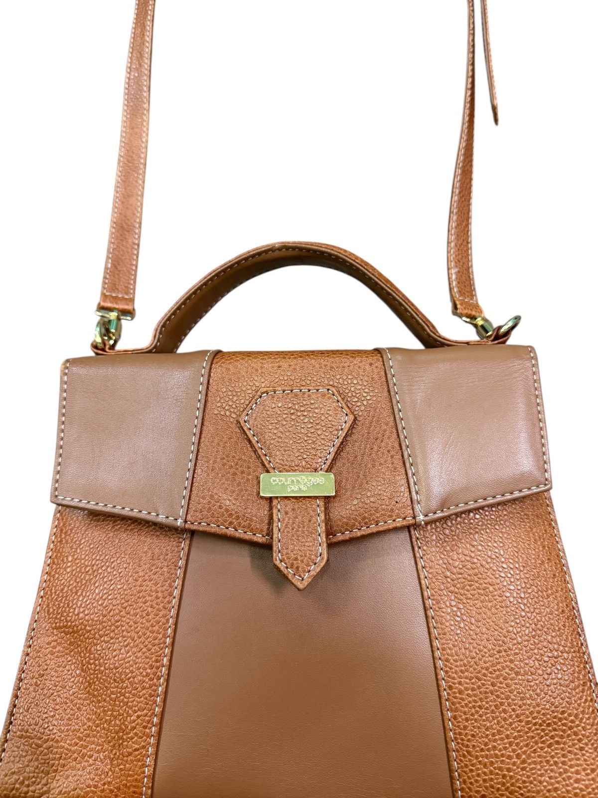 Courreges RARE VINTAGE COUREGGES SHOULDER BAG Size ONE SIZE - 4 Thumbnail