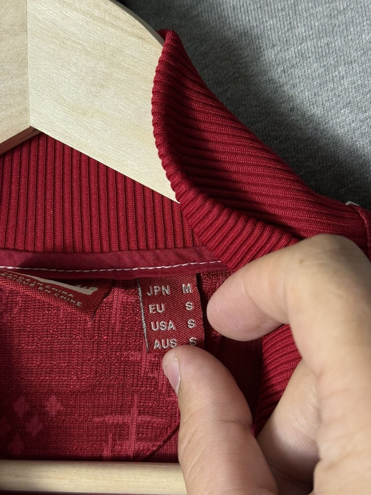 Onitsuka Tiger Onitsuka Tiger Track Jacket Red Full Zip Y2K Japan Style S Size US S / EU 44-46 / 1 - 11 Thumbnail