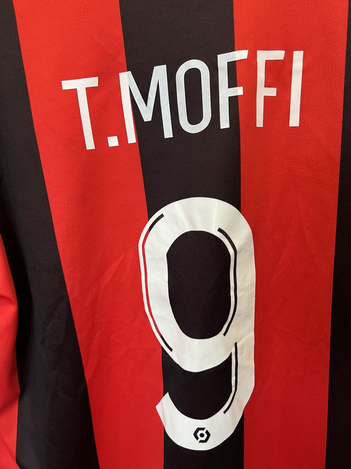 Le Coq Sportif MOFFI Nice Le Coq Sportif 2023/2024 Home Kit Soccer Jersey Size US M / EU 48-50 / 2 - 7 Thumbnail