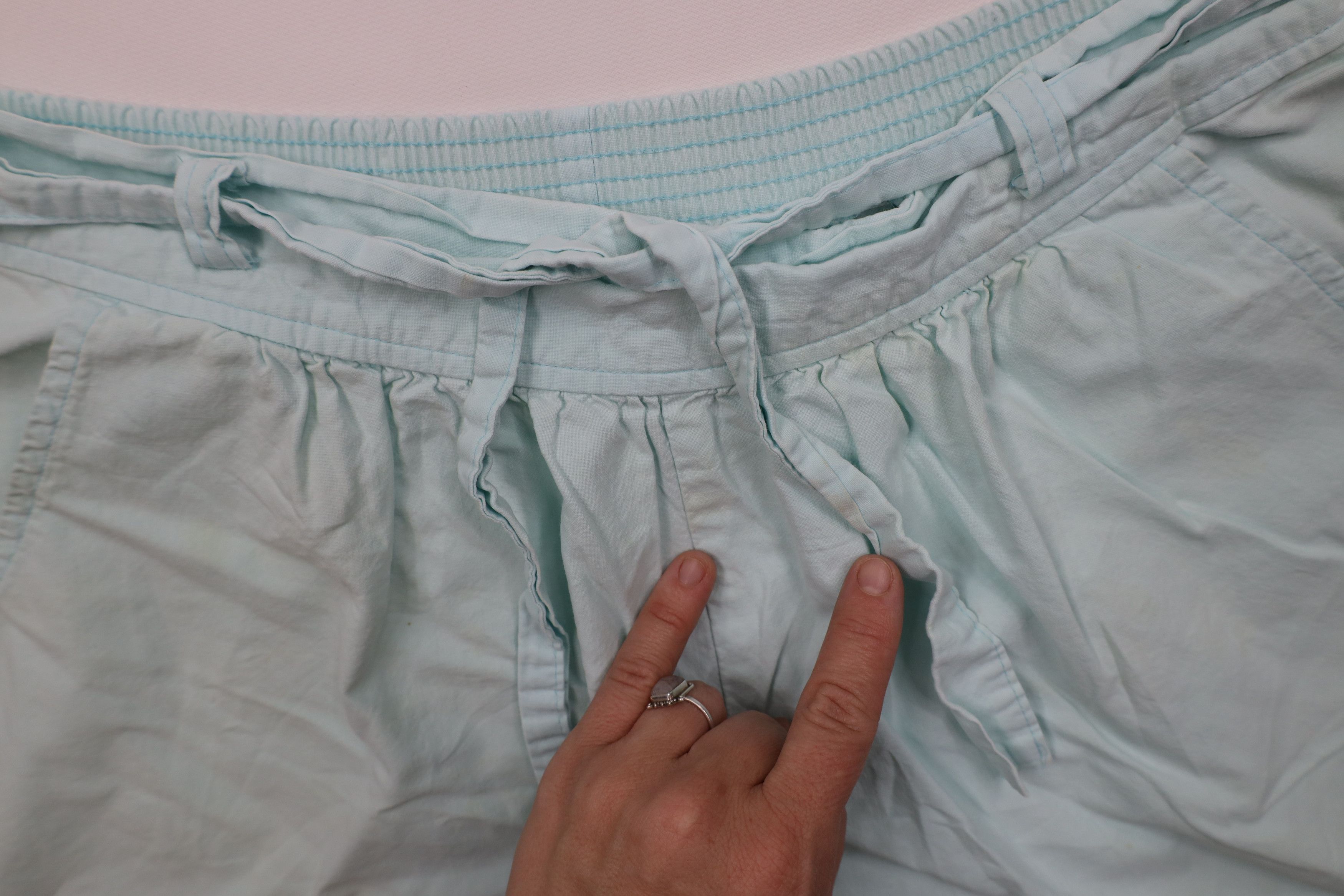 Vintage Vintage 70s Streetwear Tie Front Gurkha Bermuda Shorts USA Size 36" / US 14 / IT 50 - 7 Thumbnail