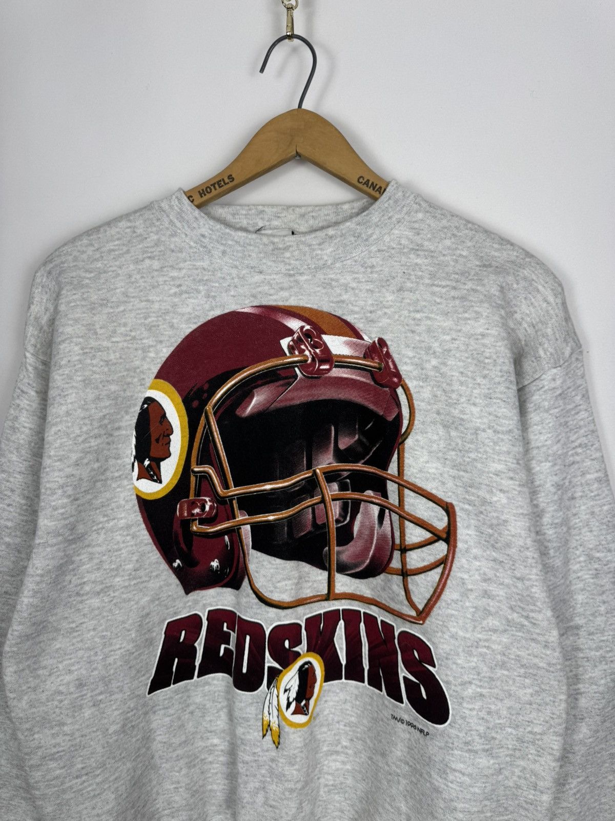 Vintage Vintage 1990s Washington Redskins Sweatshirt Size US M / EU 48-50 / 2 - 4 Thumbnail
