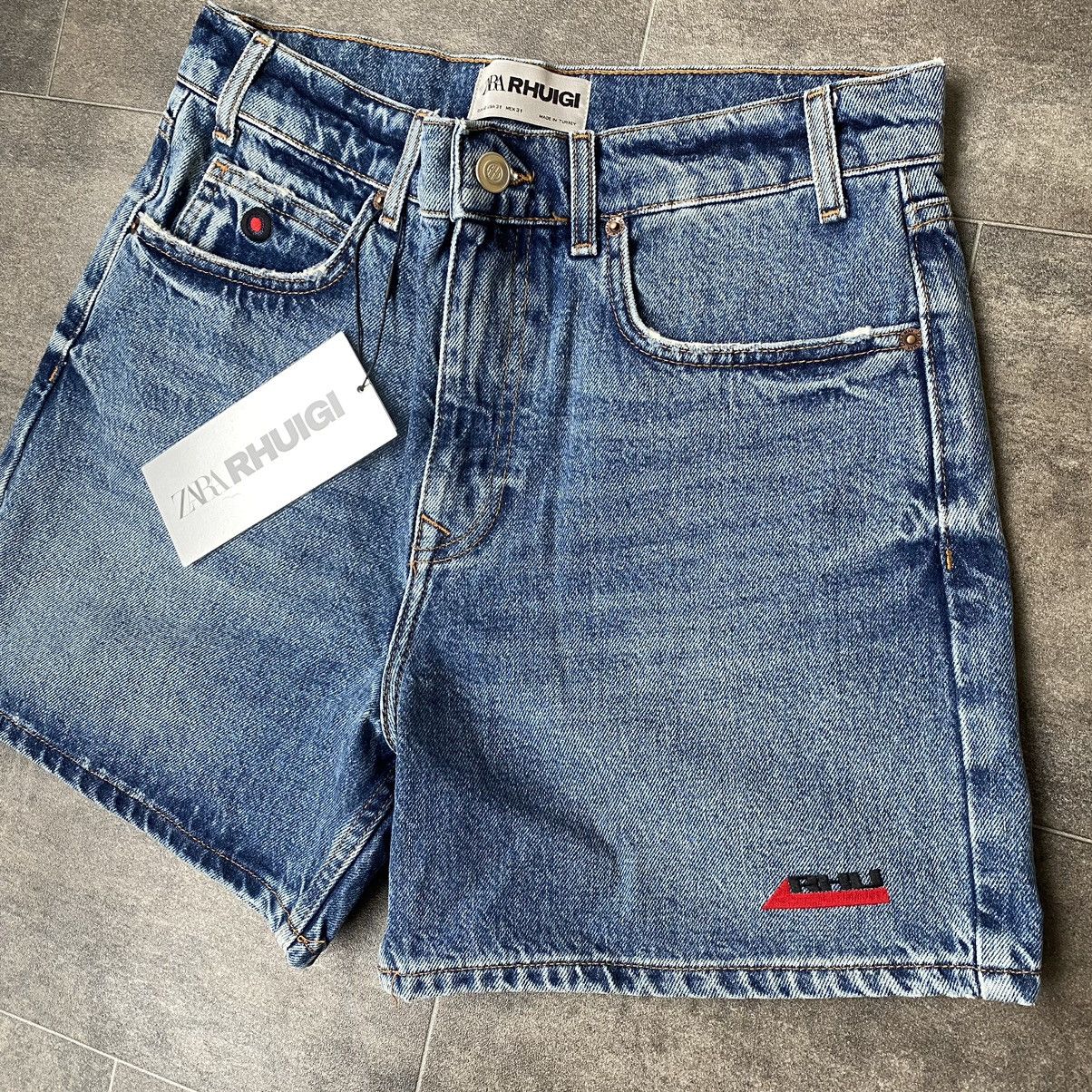 Rhude × Zara Denim Shorts Rhude x Zara Size US 31 - 2 Thumbnail