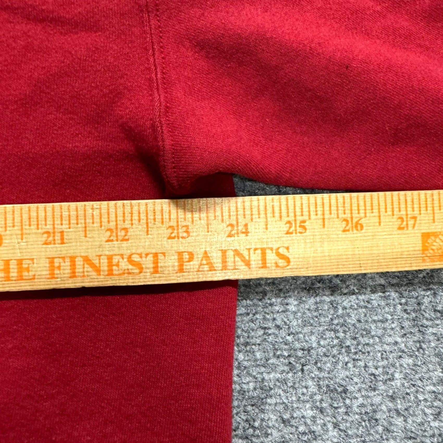 Vintage VTG Russell Sweatshirt Crewneck XL Red Men’s Made In USA Pullover 90s Distressed Size US XL / EU 56 / 4 - 4 Thumbnail