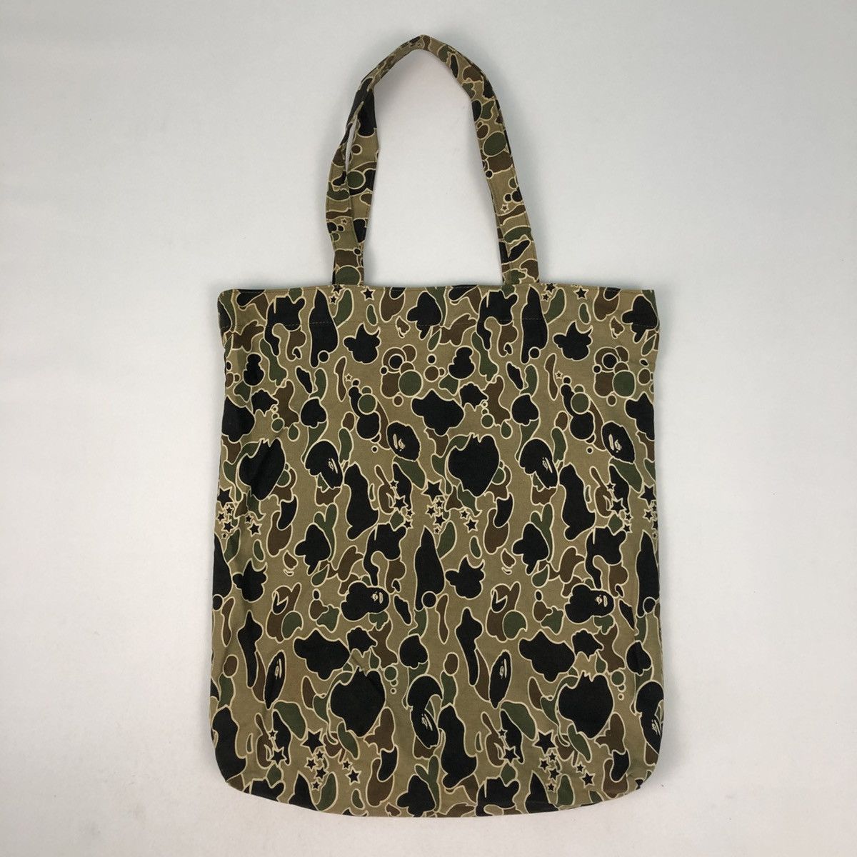 Bape A BATHING APE CAMO CANVAS TOTE BAG Size ONE SIZE - 1 Thumbnail