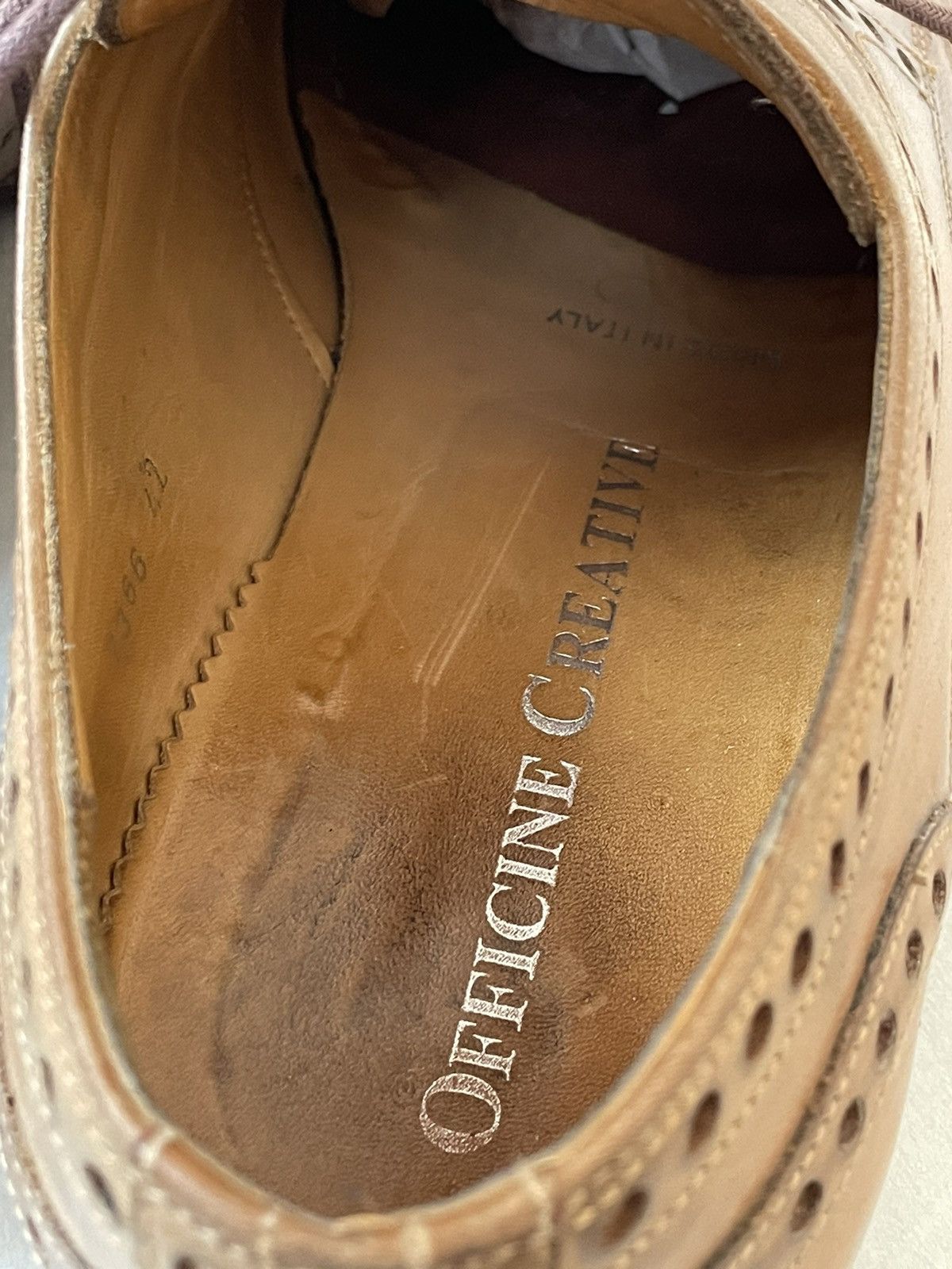 Officine Creative Archive Officine Creative leather brogue shoes Size US 9 / EU 42 - 9 Thumbnail