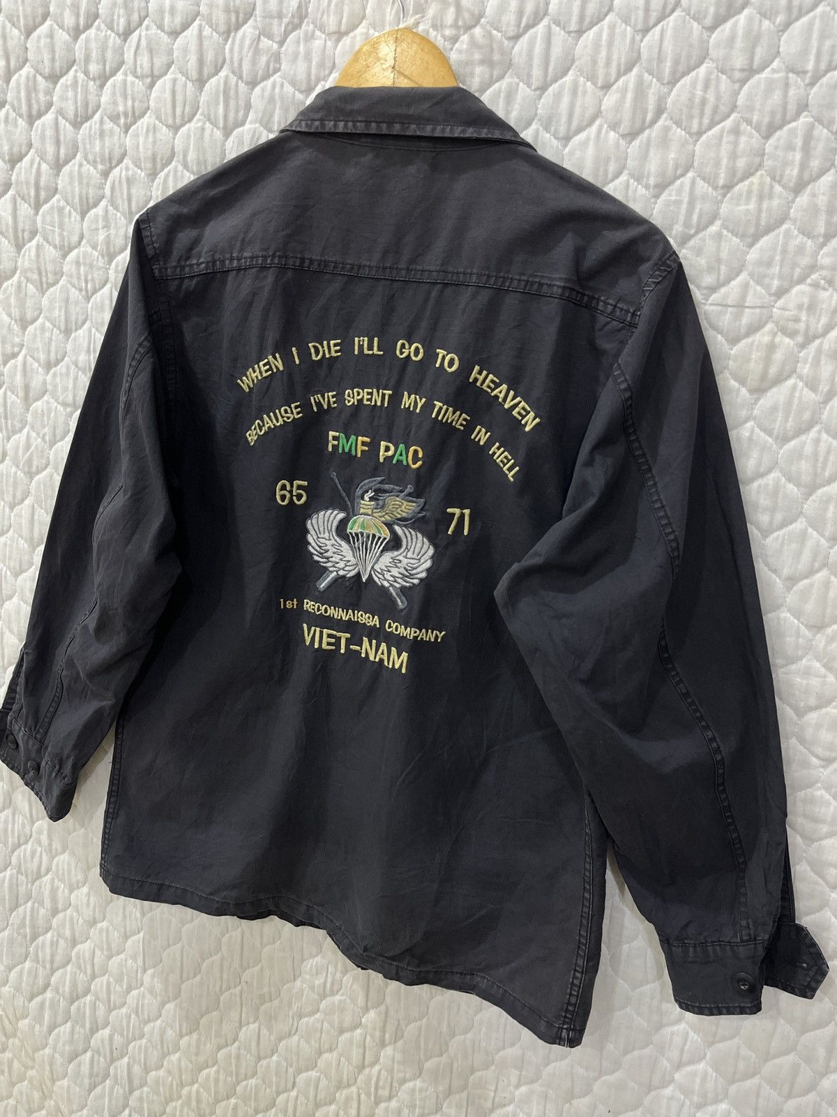 Avirex (Zzzz)🔥🔥RARE AVIREX US ARMY NAM WAR JACKET Size US M / EU 48-50 / 2 - 3 Thumbnail