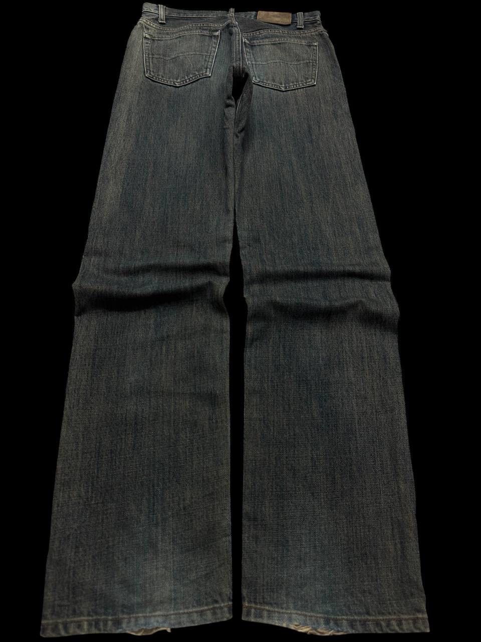 If Six Was Nine VINTAGE GOLD RUSH FADE RUSTY WIDE DARK JEANS JAPAN Size US 28 / EU 44 - 2 Thumbnail