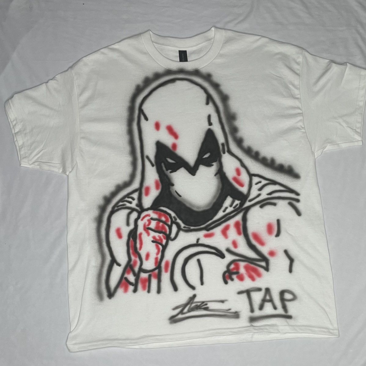 Other Custom airbrush marvel moonknight Size US XL / EU 56 / 4 - 1 Thumbnail