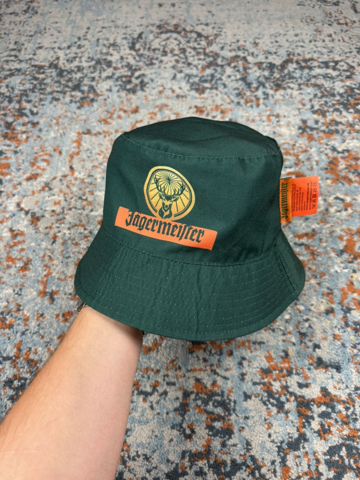 Jagermeister Jagermeister reversible graphic print bucket hat party rave Size ONE SIZE - 2 Thumbnail
