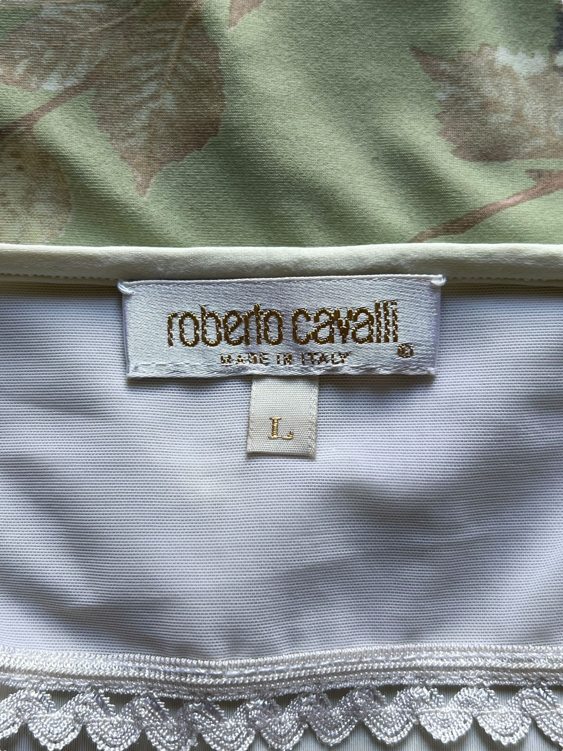 Roberto Cavalli Roberto Cavalli 1998 Cherry Blossom Dress Size L / US 10 / IT 46 - 7 Thumbnail