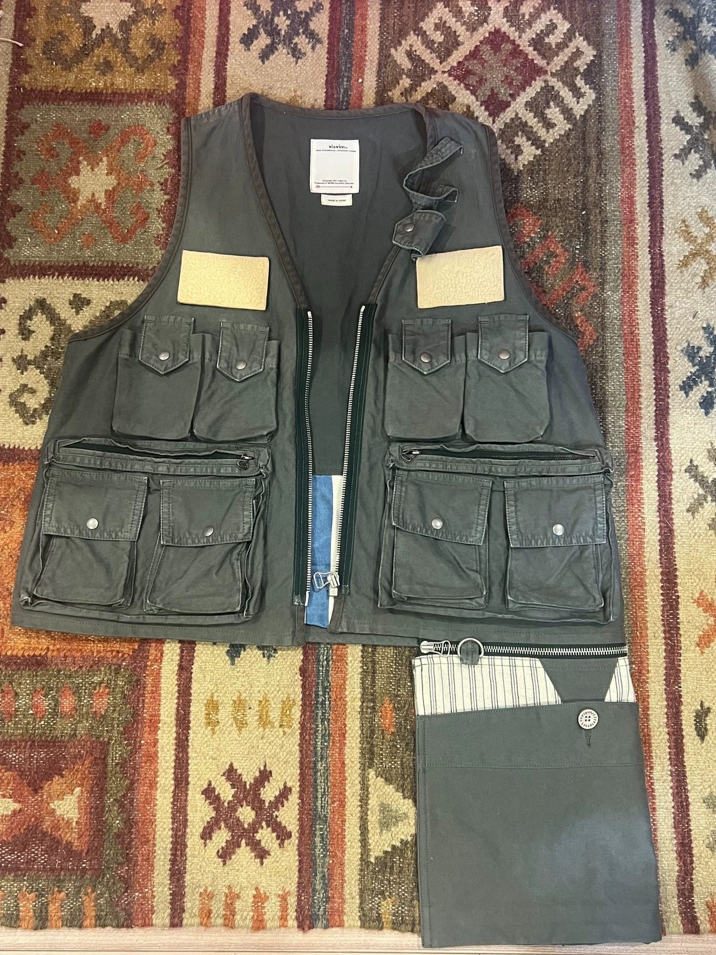 Visvim VISVIM 19AW PILAR FISHERMAN VEST Size US S / EU 44-46 / 1 - 1 Thumbnail