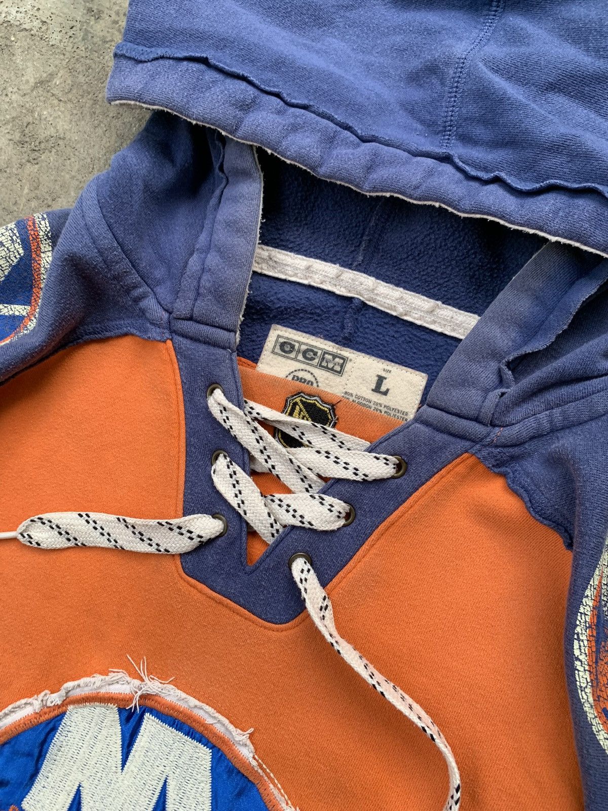 NHL Vintage 90s NHL NY Islanders Jersey Hoodie Size US XL / EU 56 / 4 - 9 Thumbnail