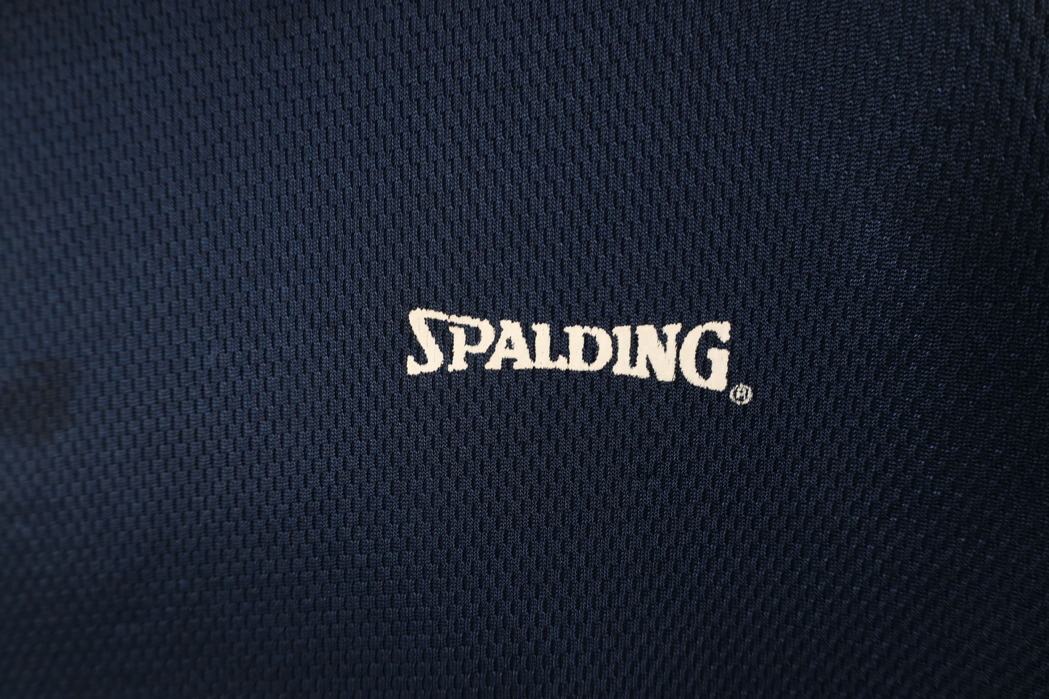 Spalding × Vintage Vintage 90s Spalding Spell Out Muscle Basketball T-Shirt Size US XXL / EU 58 / 5 - 4 Thumbnail