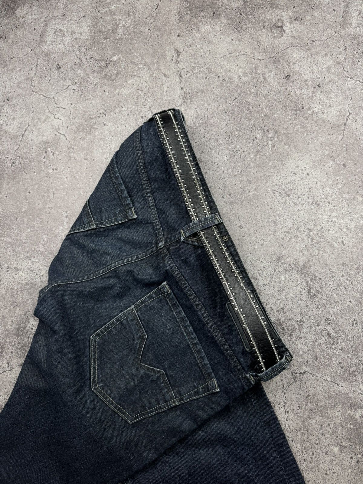 Japanese Brand 00’s NUMBER NINE STYLE JAPAN OPIUM RARE Y2K BELT VINTAGE Size ONE SIZE - 4 Thumbnail