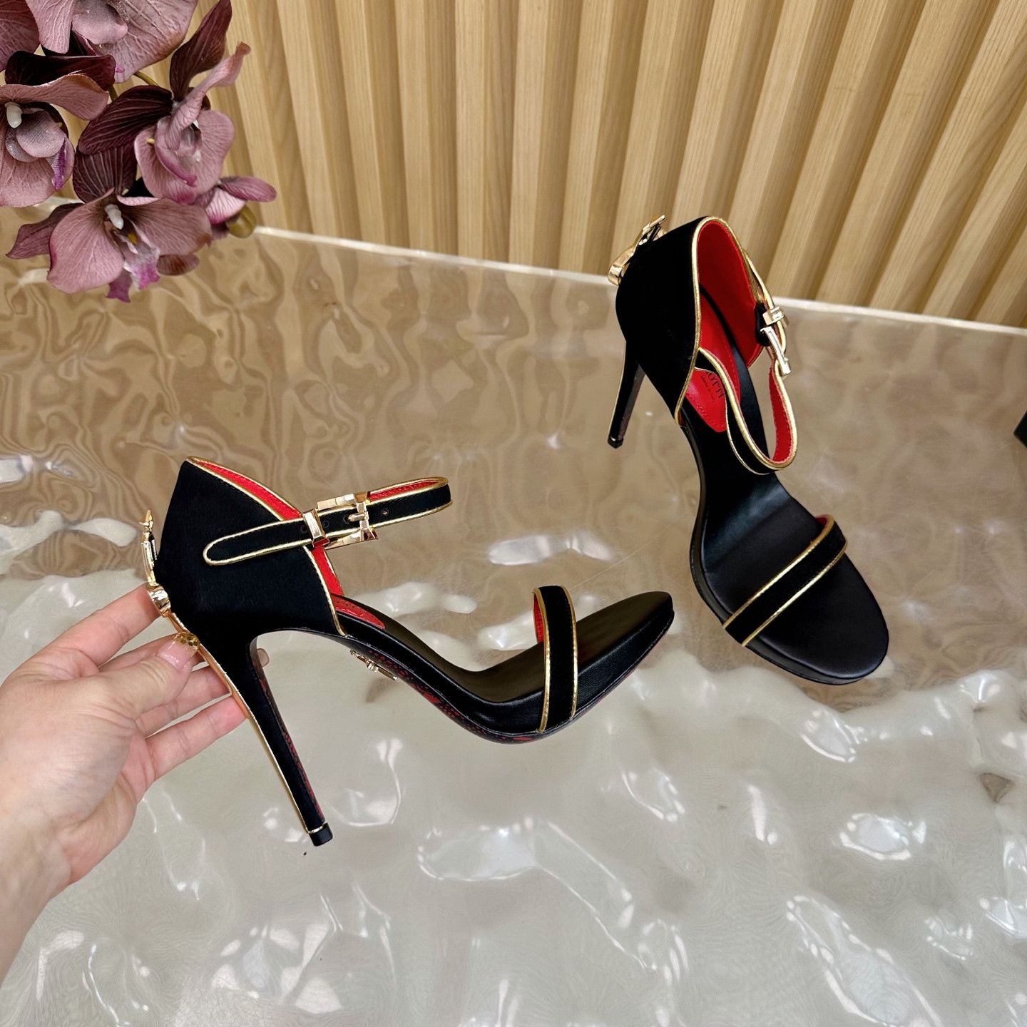 Paciotti Cesare Paciotti Dagger Heels Size US 7 / IT 37 - 4 Thumbnail
