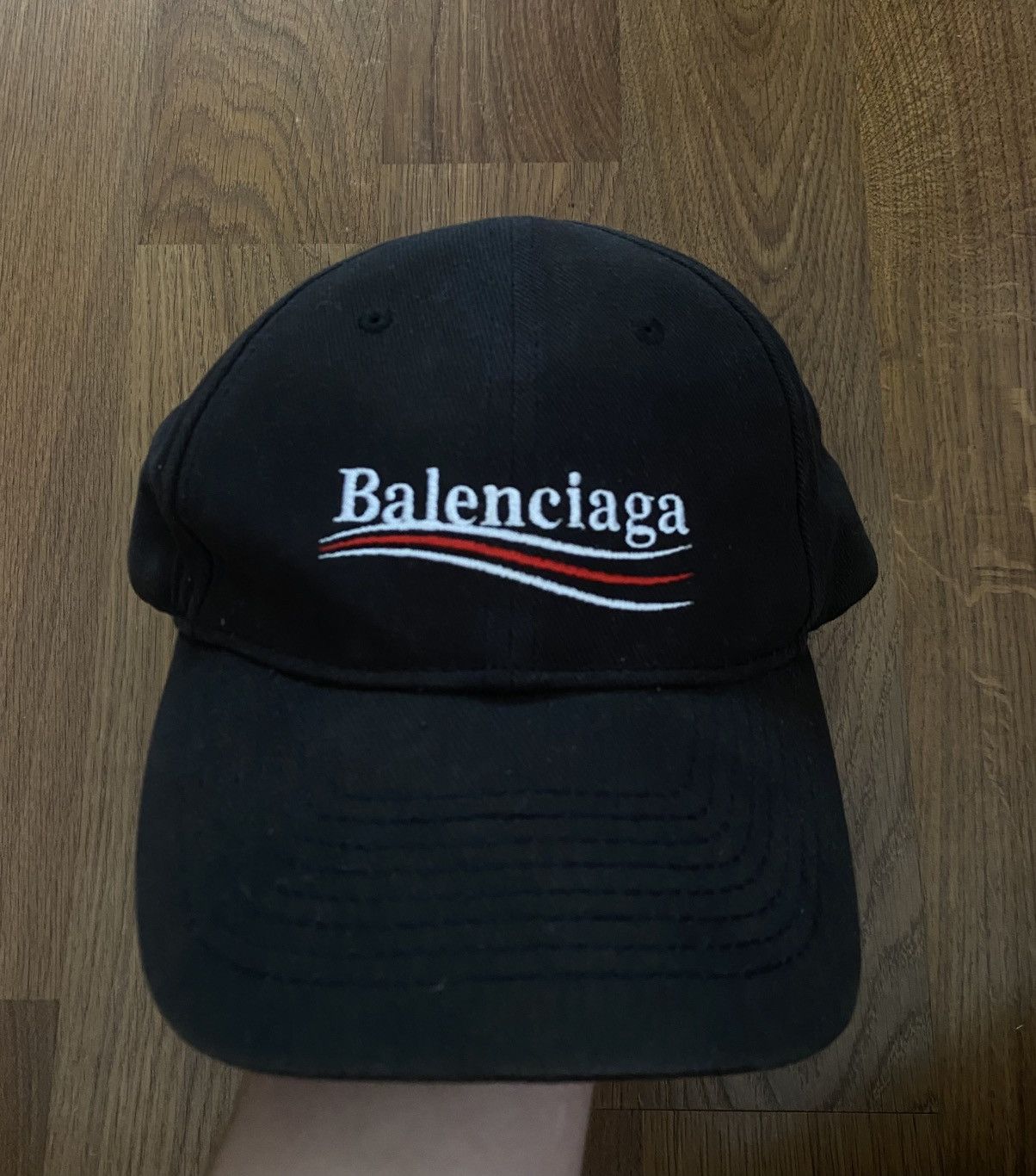 Balenciaga Balenciaga Archetype Fall Winter 17 Worn Cap | Grailed