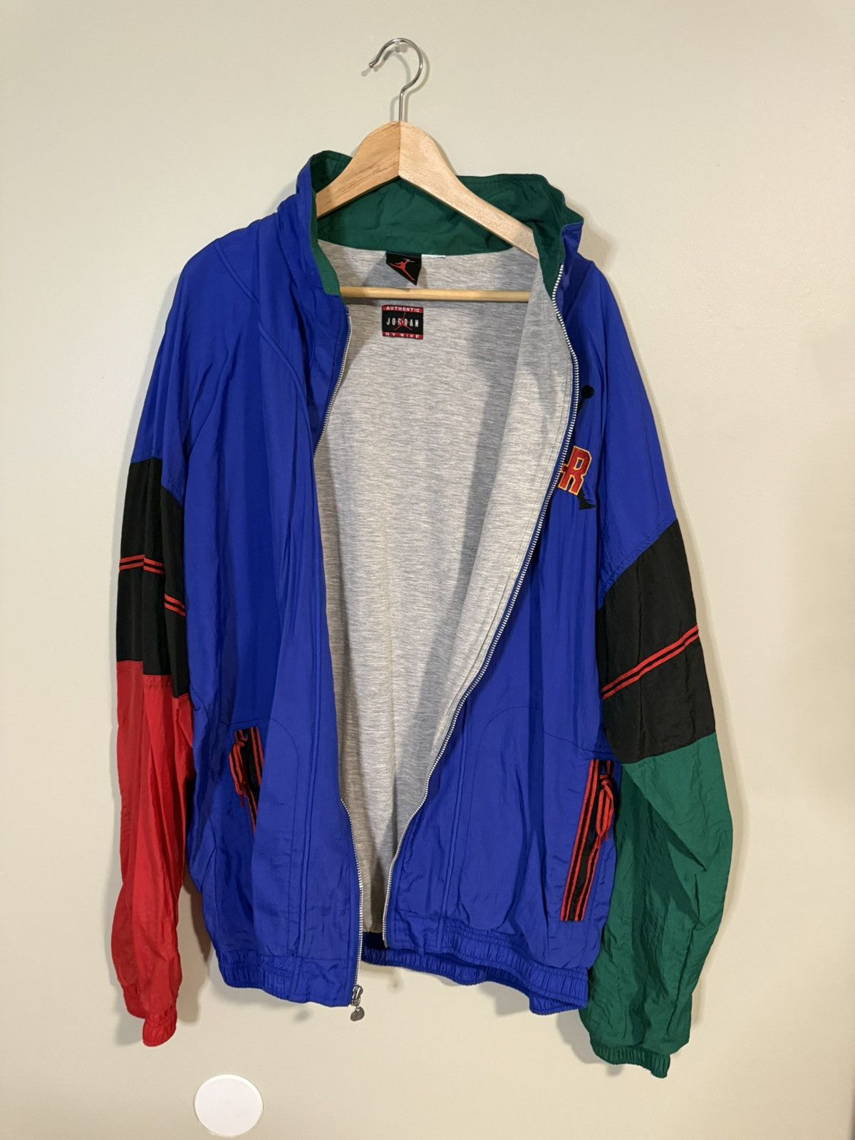 Jordan Brand Vintage 1993 nike Air Jordan Windbreaker Suit Set Size US XXL / EU 58 / 5 - 4 Thumbnail