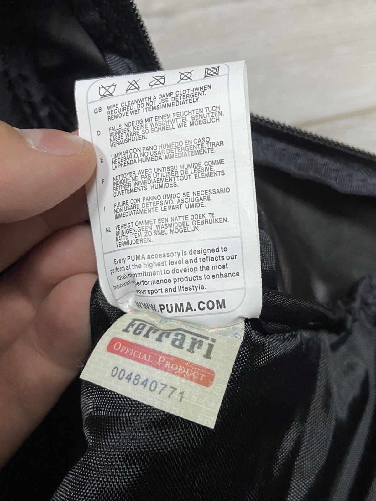 Ferrari × Puma × Vintage Vintage Puma 00s Backpack Ferrari Michael Schumacher Size ONE SIZE - 6 Thumbnail