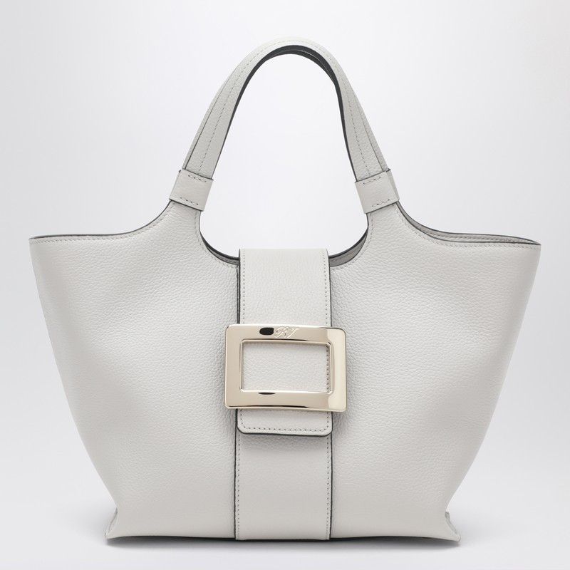 Roger Vivier Roger Vivier Mini Belle Vivier Shopping Bag In Ice Colour Size ONE SIZE - 1 Thumbnail