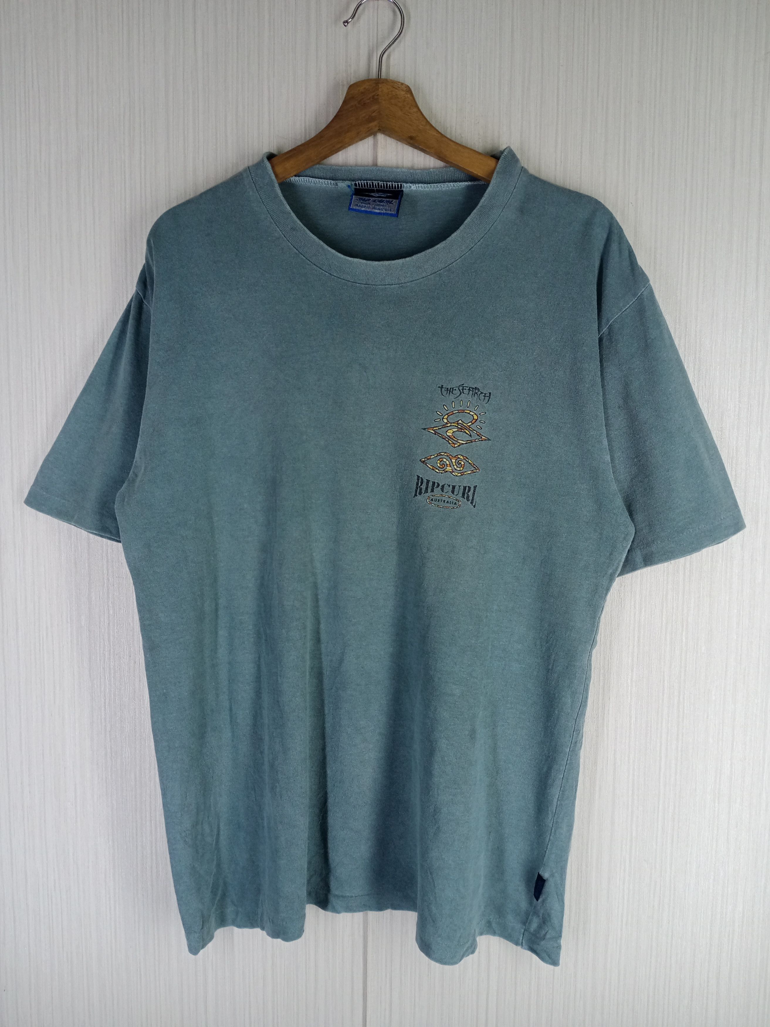 Rip Curl Rare Vintage 90s RipCurl Australia The Search Tshirt Size US L / EU 52-54 / 3 - 3 Thumbnail
