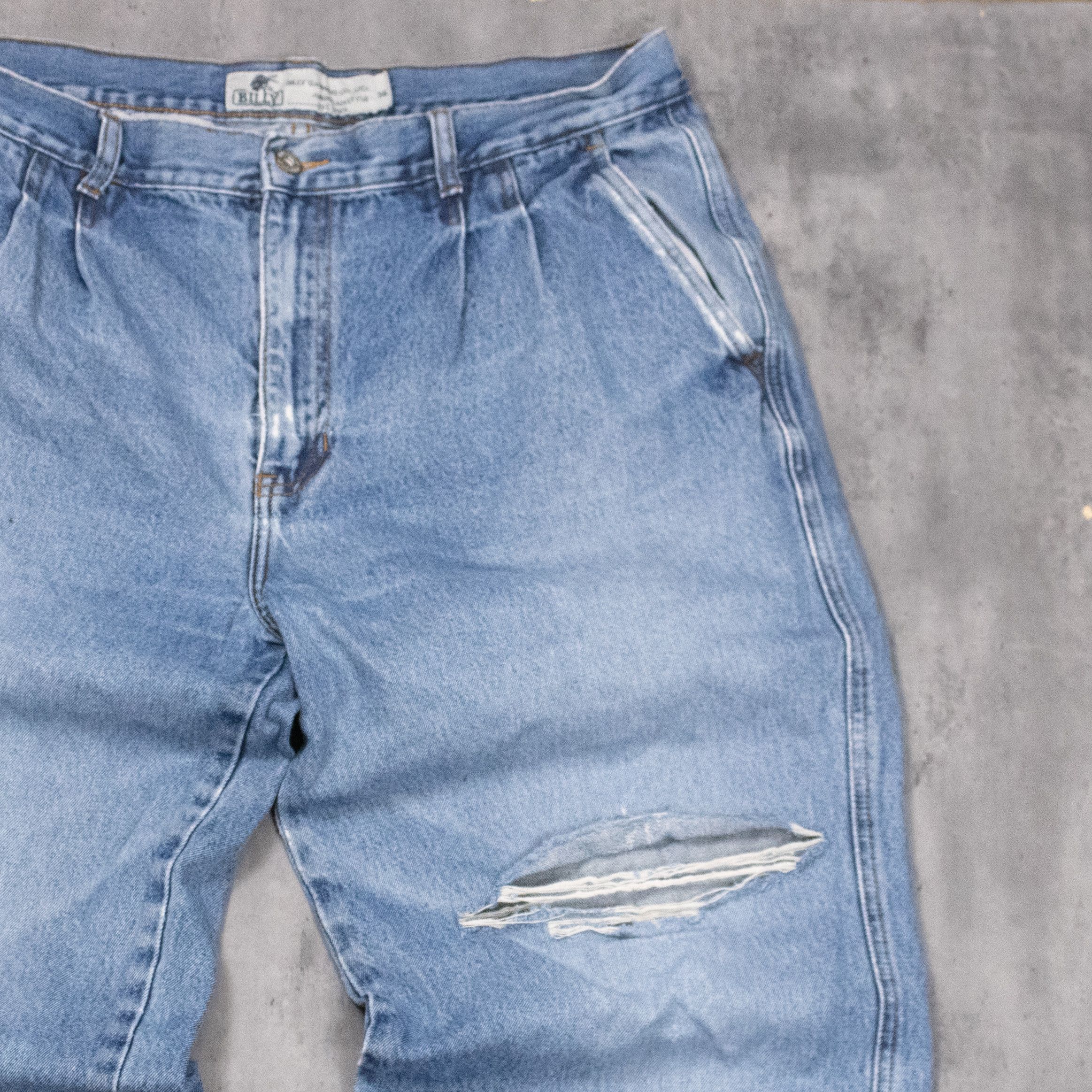 JNCO VTG Y2K Billy Mid Wash Baggy Denim Jeans Size US 34 / EU 50 - 7 Thumbnail