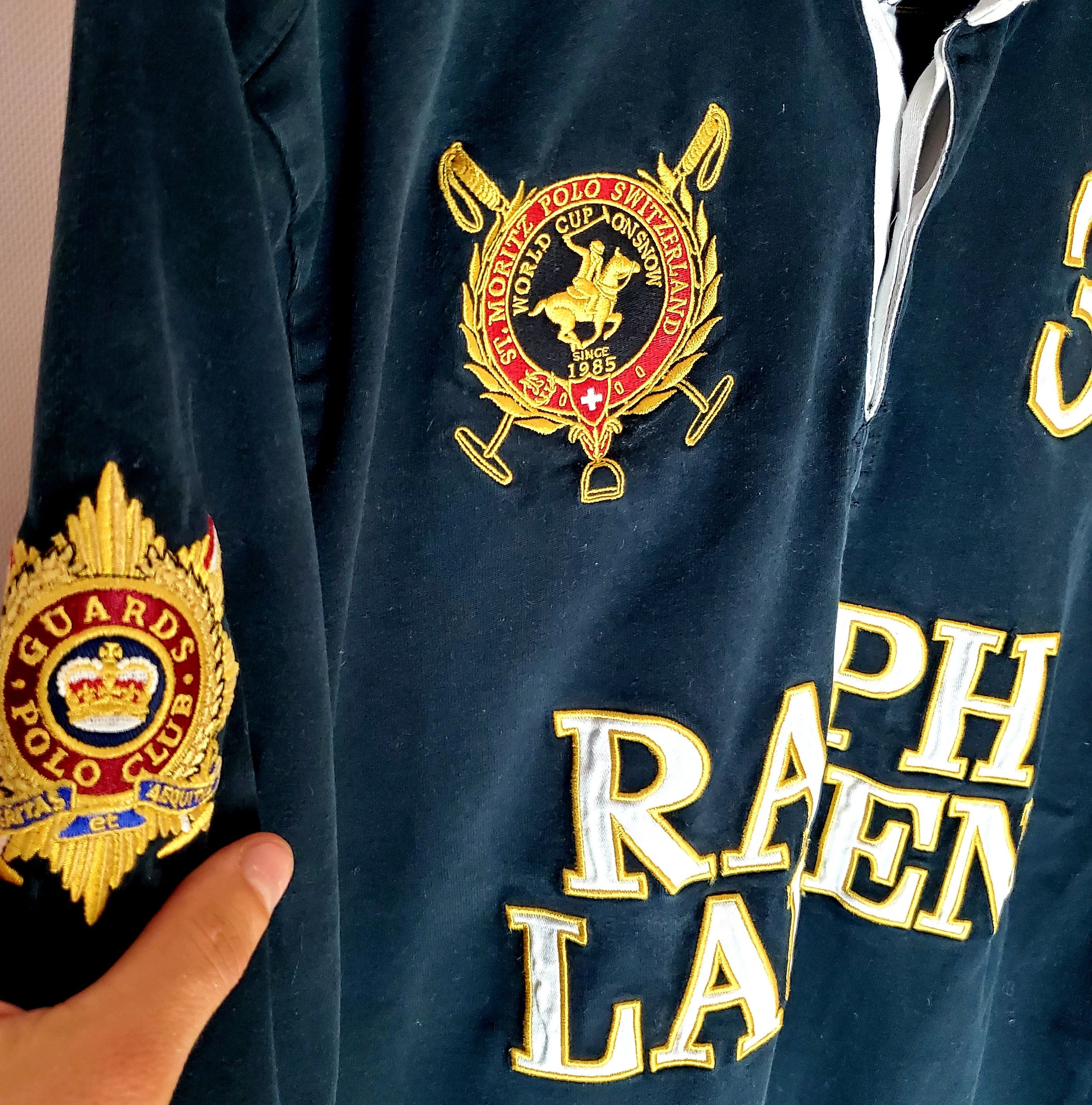 Polo Ralph Lauren × Ralph Lauren Polo Ralph Lauren St. Moritz Polo World Cup Rugby Shirt XXl Size US XXL / EU 58 / 5 - 4 Thumbnail