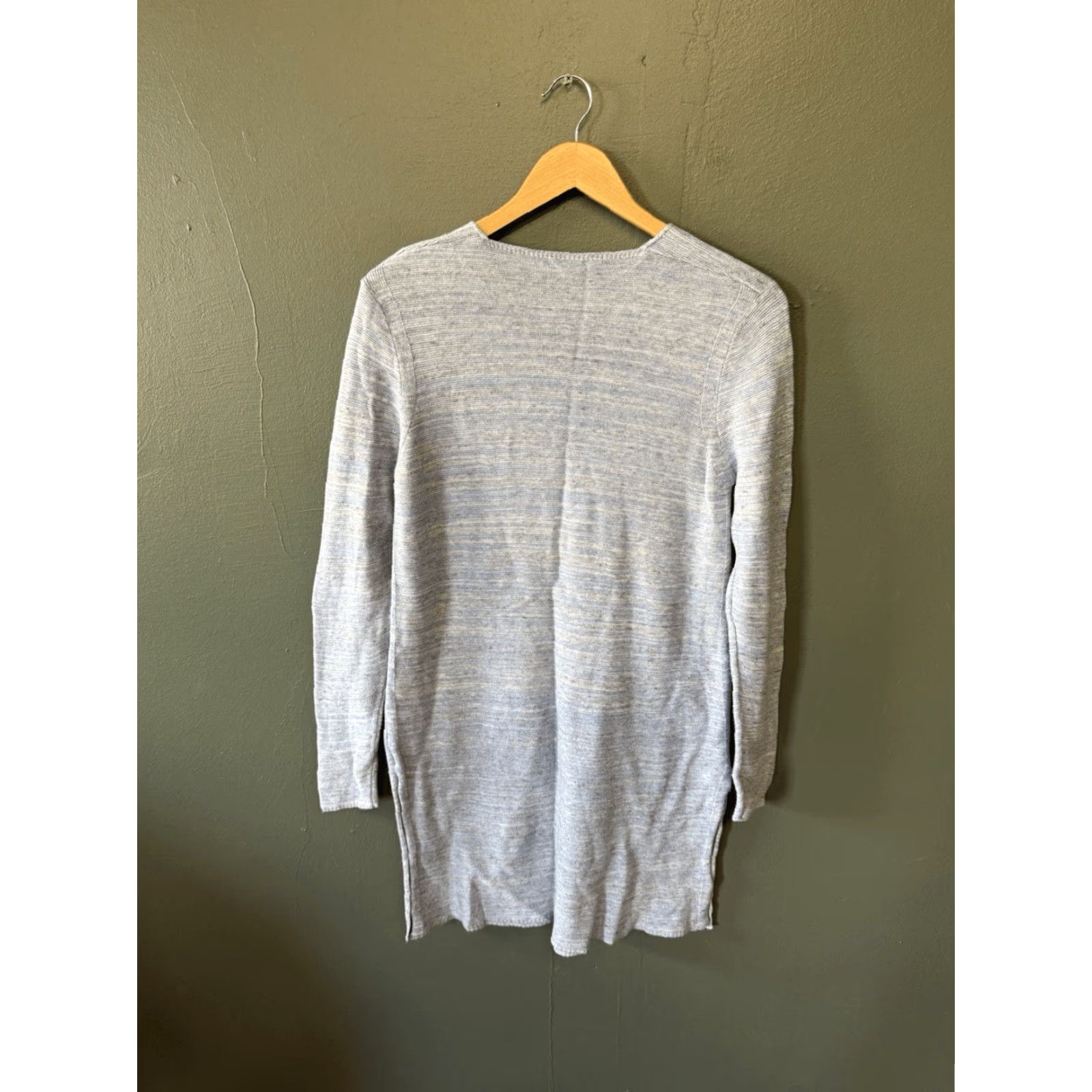 J. Jill J. Jill Shirt Dress Womens XS Blue Knit Linen Long Sleeve Organic Pure Jill J. Jill Shirt Dress Womens XS Blue Knit Linen Long Sleeve Organic Pure Size XS / US 0-2 / IT 36-38 - 2 Thumbnail