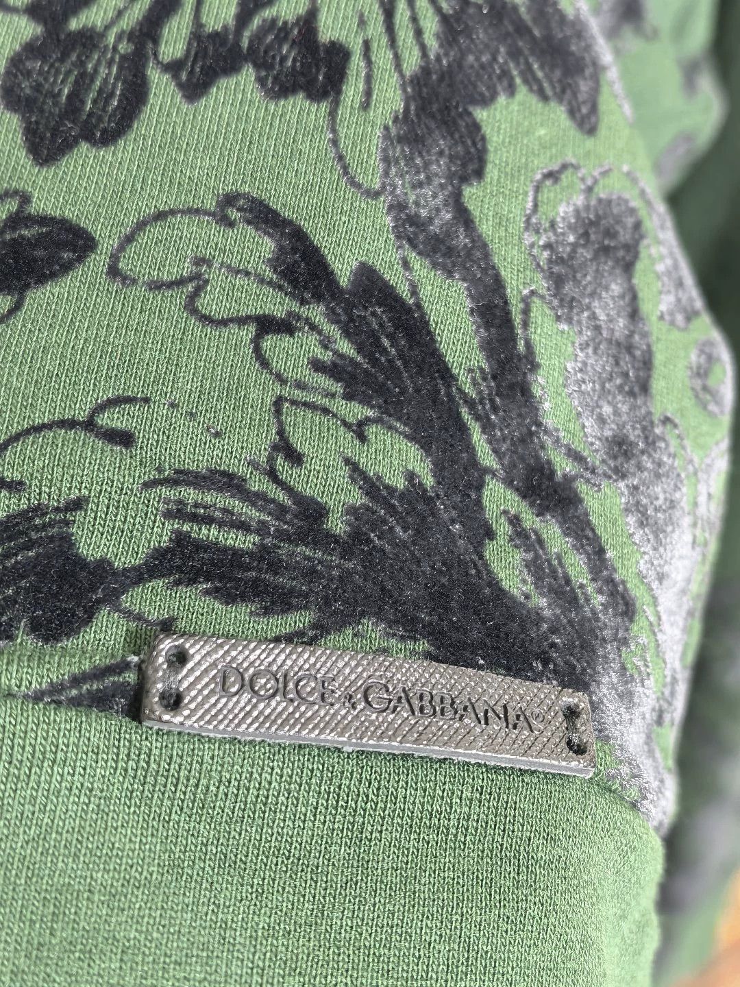 Dolce & Gabbana Dolce & Gabbana Dark Green Slim Hoodie 48 Size US M / EU 48-50 / 2 - 6 Thumbnail