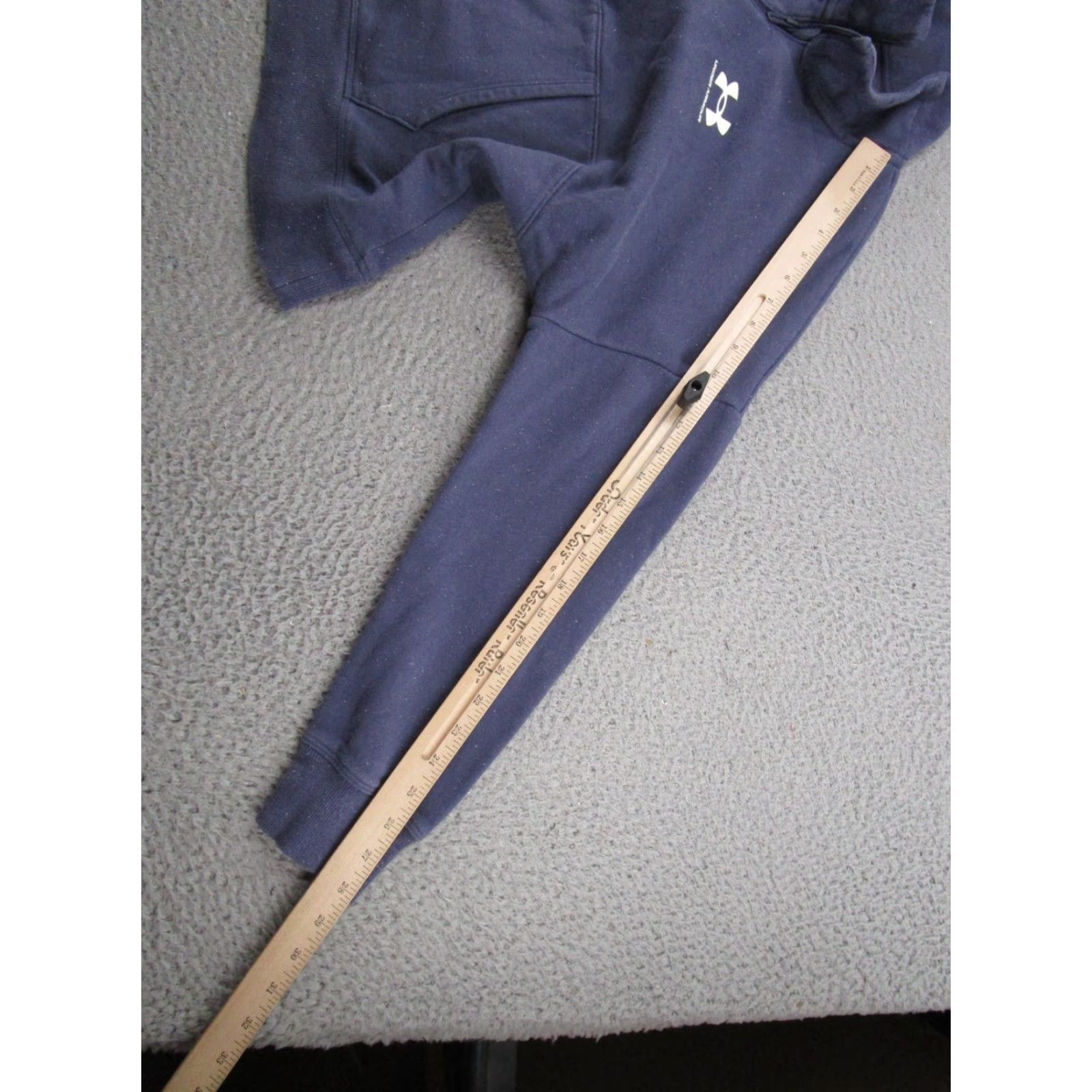 Under Armour Under Armour Womens Sweatshirt Pullover Zip 1/2 Half Zip Fleece Blue L Pullover Activewear Size L / US 10 / IT 46 - 7 Thumbnail