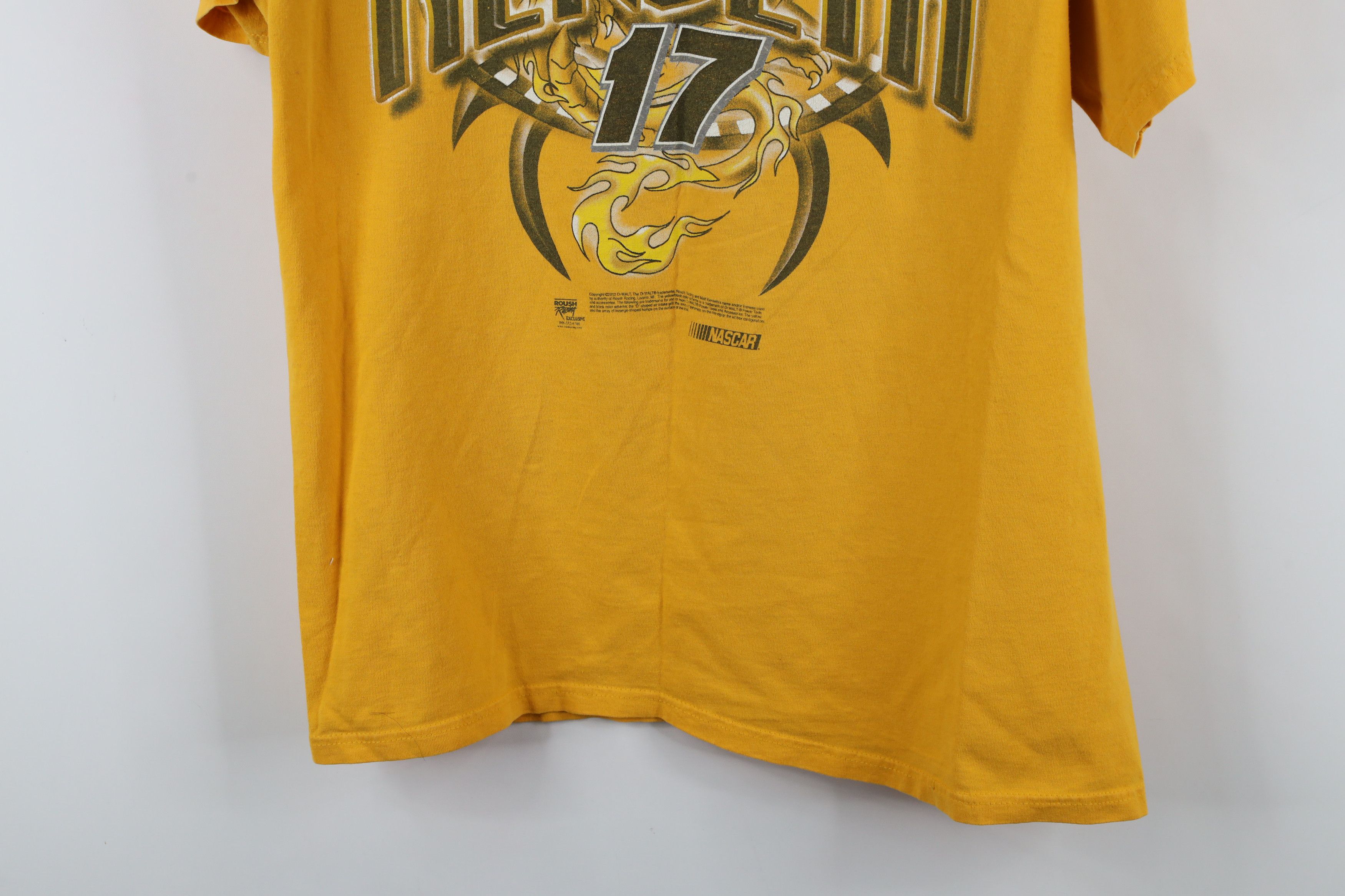 Vintage Vintage NASCAR Kenseth Racing Fire Flames Dragon T-Shirt Size US L / EU 52-54 / 3 - 13 Thumbnail