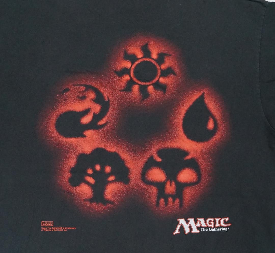 Vintage 90's Magic The Gathering Tシャツ ゲーム ビンテージ Size US M / EU 48-50 / 2 - 5 Thumbnail