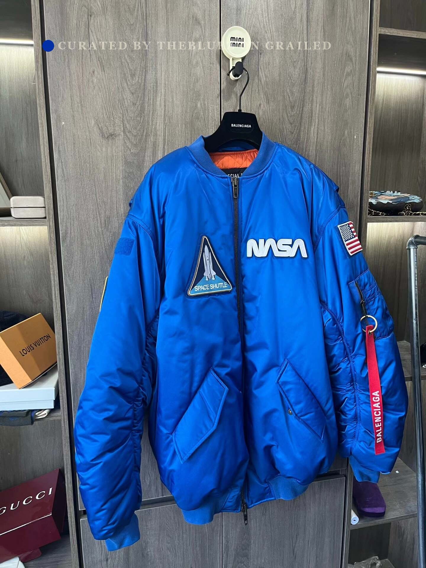 Balenciaga SS17 Mens Cropped MA-1 Bomber Jacket | Grailed