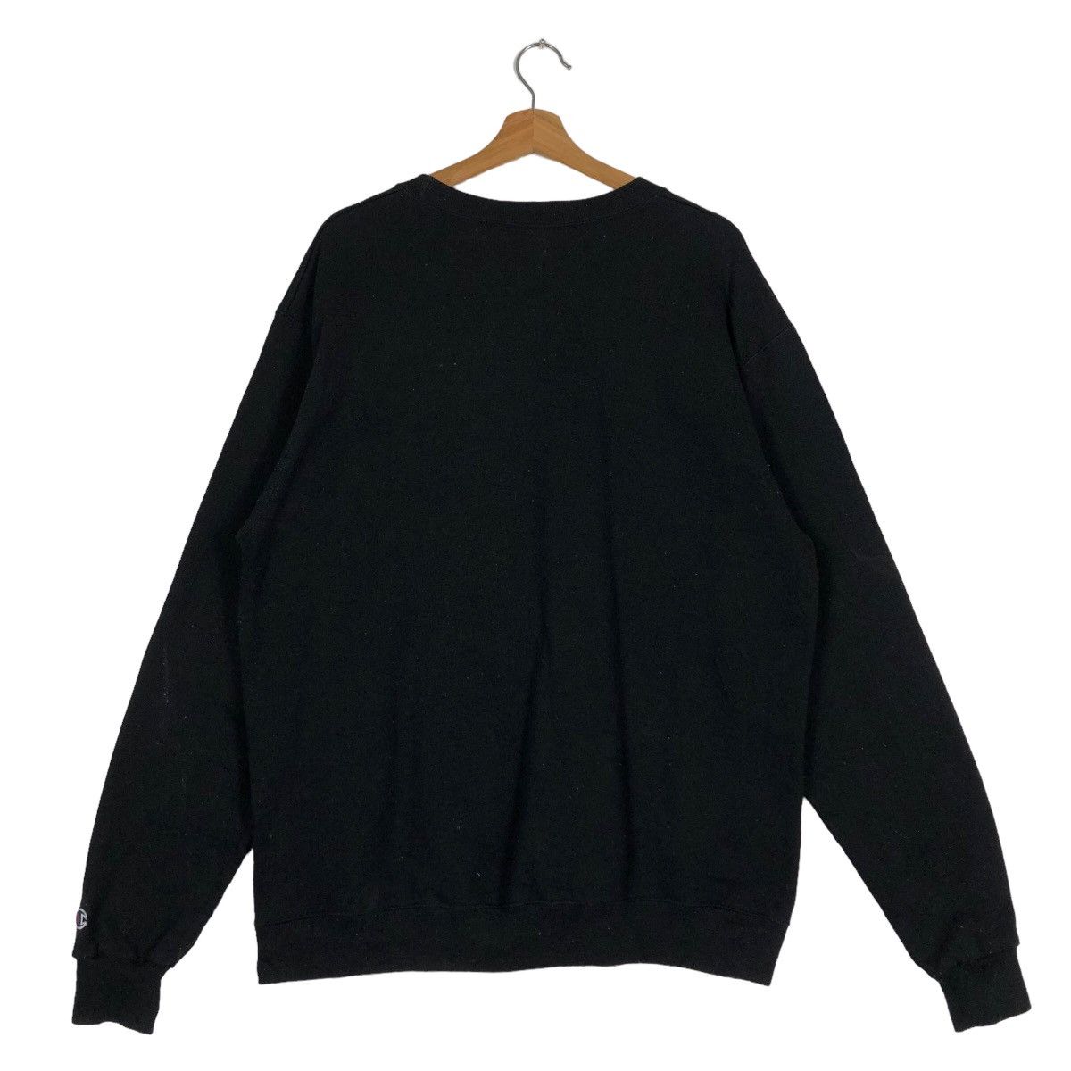 Champion 🔥Iconic Black - Vintage Sweatshirt Crewneck Champion Size US L / EU 52-54 / 3 - 8 Thumbnail