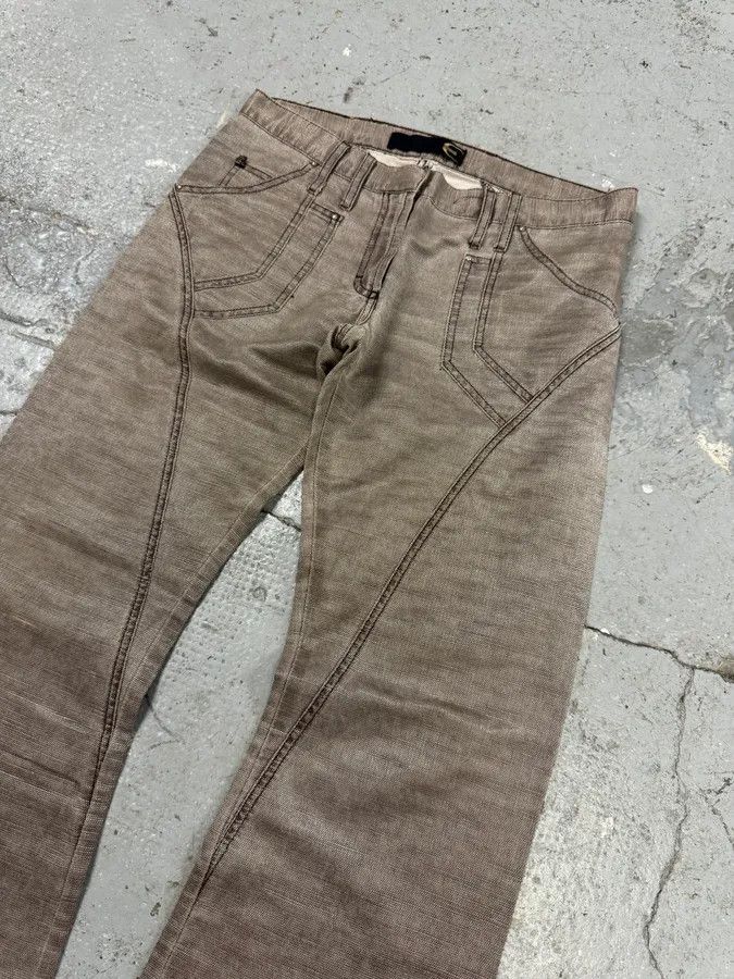 Just Cavalli SS2004 Cavalli Soft Relaxed Redefined Pants Size 26" / US 2 / IT 38 - 7 Thumbnail