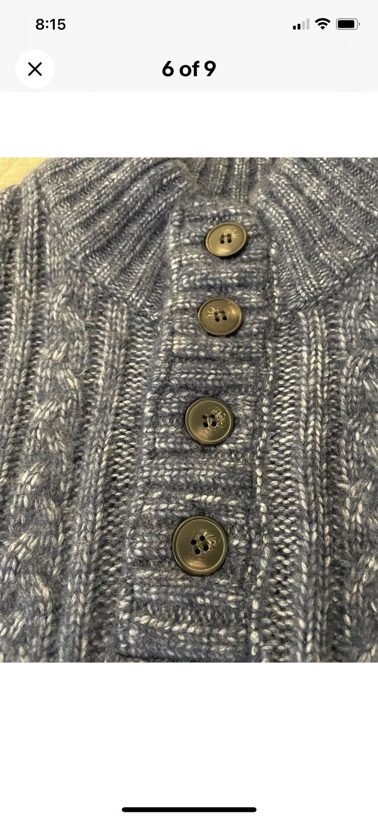 Triple Blend Henley Sweater