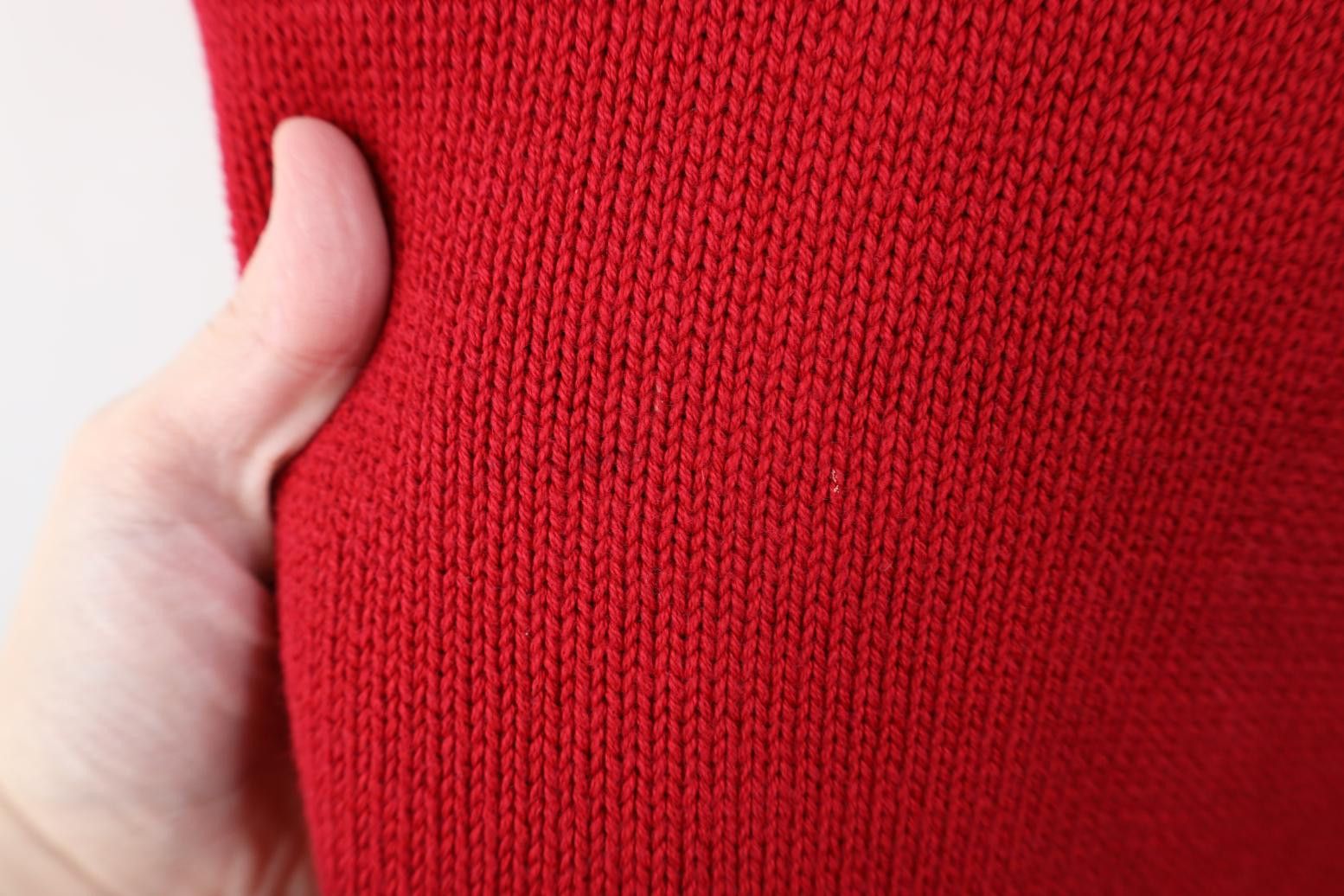Lands' End Vintage 90s Lands End Knit Drifter Crewneck Sweater Red USA Size US L / EU 52-54 / 3 - 4 Thumbnail