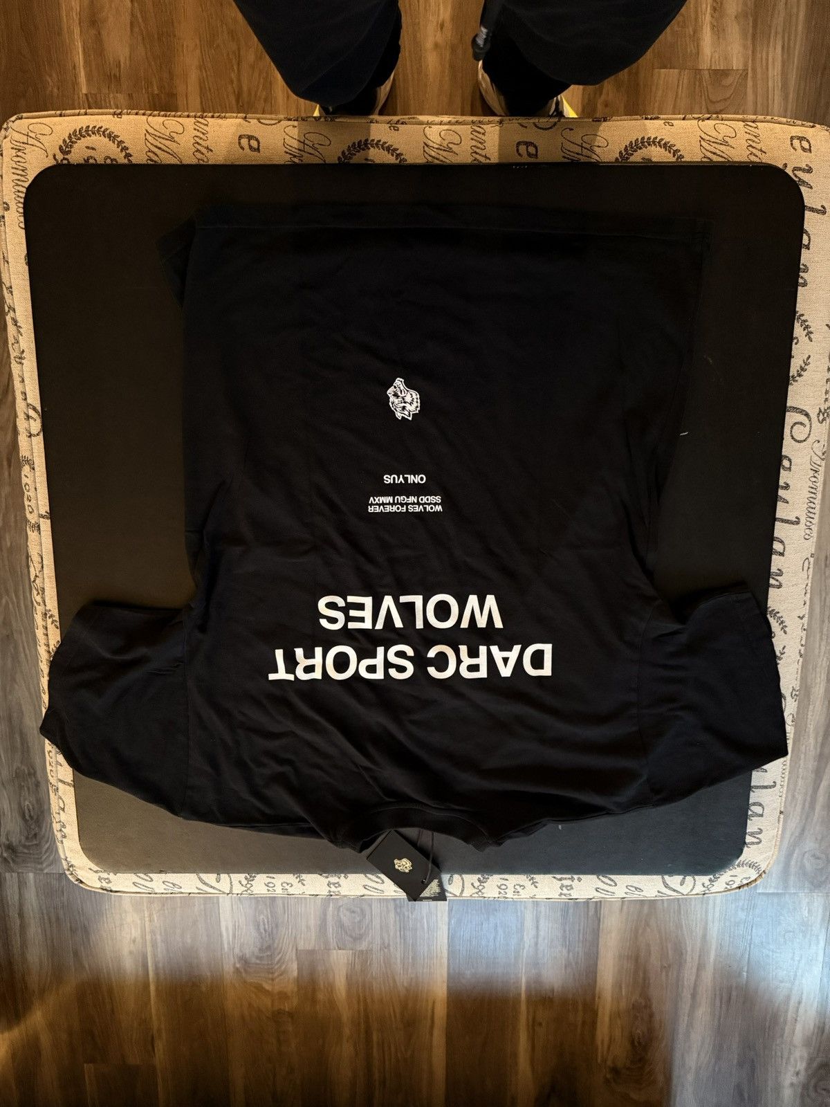 Darc Sport Darc Sport Wolves "Premium" Oversized Tee in Black - L Size US L / EU 52-54 / 3 - 2 Thumbnail