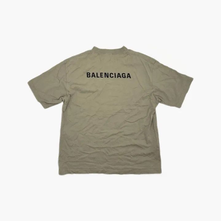 Balenciaga Balenciaga Balenciaga Logo Print Short Sleeve TShirt -2507 Size US L / EU 52-54 / 3 - 1 Thumbnail