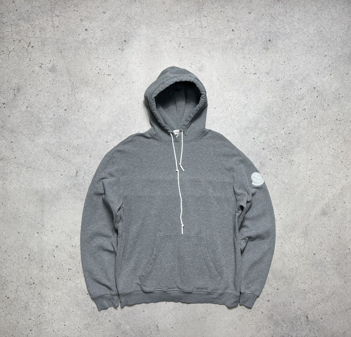 Moncler Moncler Luxury Hoodie Maglia Con Cappuccio Big Logo Rare Y2K Size US S / EU 44-46 / 1 - 1 Thumbnail