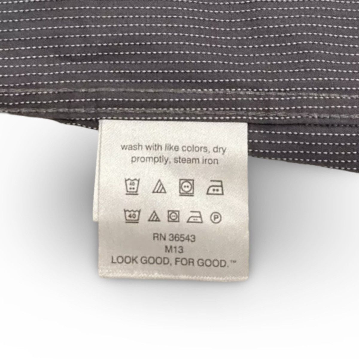 Kenneth Cole Kenneth Cole Reaction Gray Slim Fit Dress Shirt Size US L / EU 52-54 / 3 - 5 Thumbnail