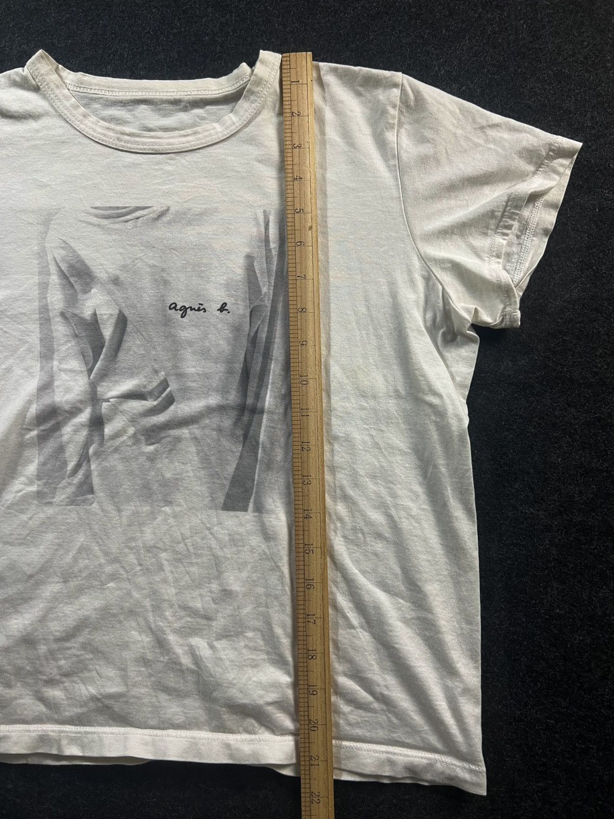 agnes b. Vintage’s90 Agnes B Bruce Webber Photo Tee Cropped Tee Size M / US 6-8 / IT 42-44 - 5 Thumbnail