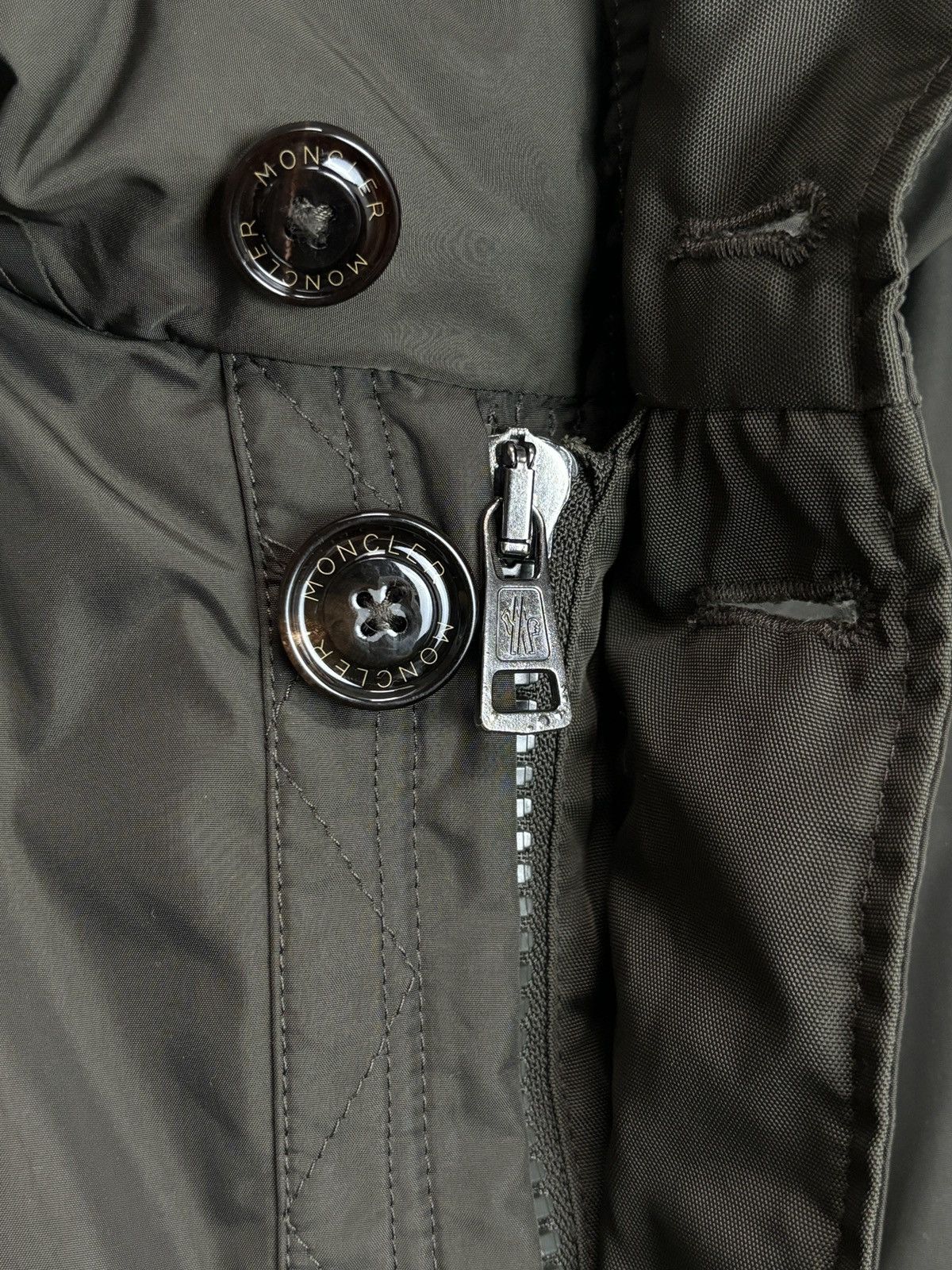 Moncler Moncler Down Parka Long Jacket Coat Size L / US 10 / IT 46 - 11 Thumbnail