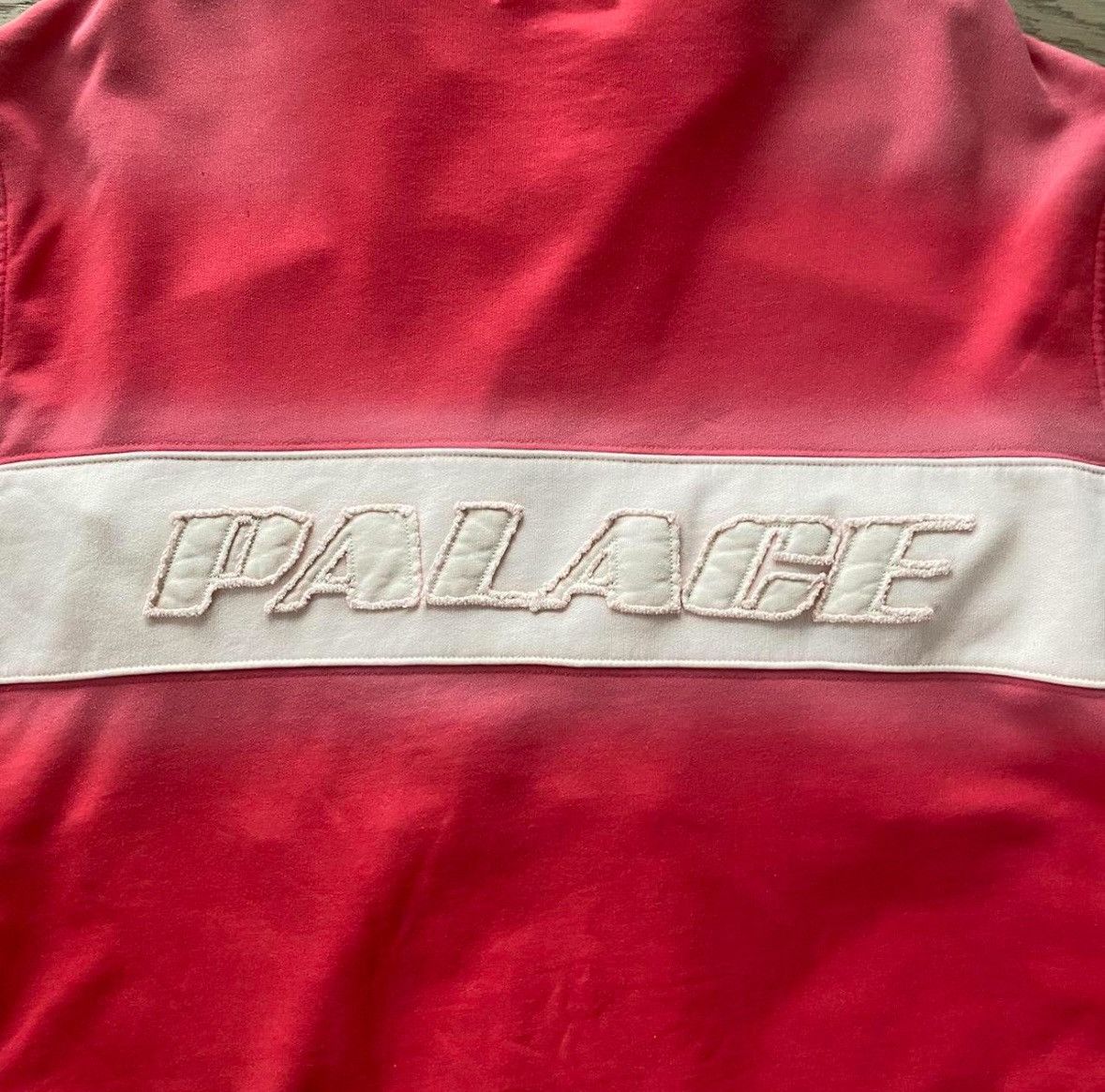 Palace Palace Washed Red Moto Jacket Size US XL / EU 56 / 4 - 5 Thumbnail
